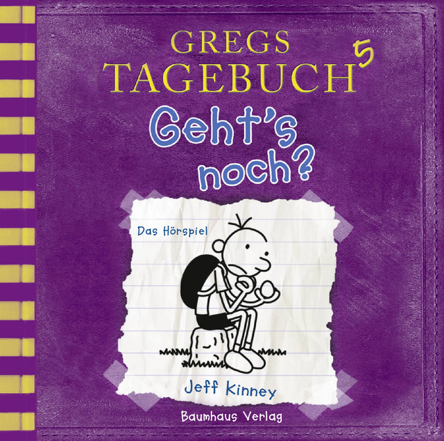 Buchcover von 'Gregs Tagebuch 5 - Geht's noch?' - Hörbuch (CD) von Jeff Kinney