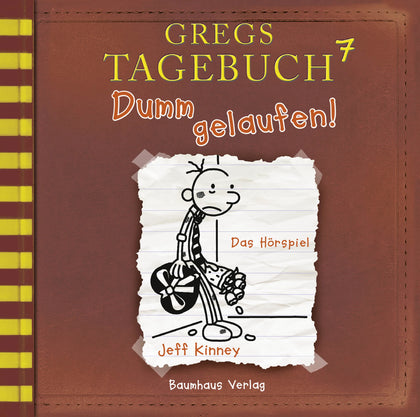 Buchcover von 'Gregs Tagebuch 7 - Dumm gelaufen!' - Hörbuch (CD) von Jeff Kinney