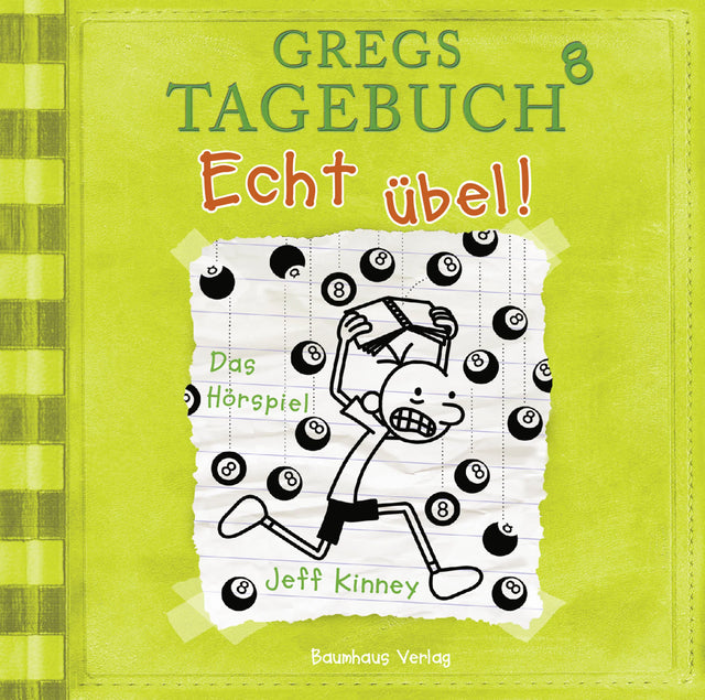Buchcover von 'Gregs Tagebuch 8 - Echt übel!' - Hörbuch (CD) von Jeff Kinney