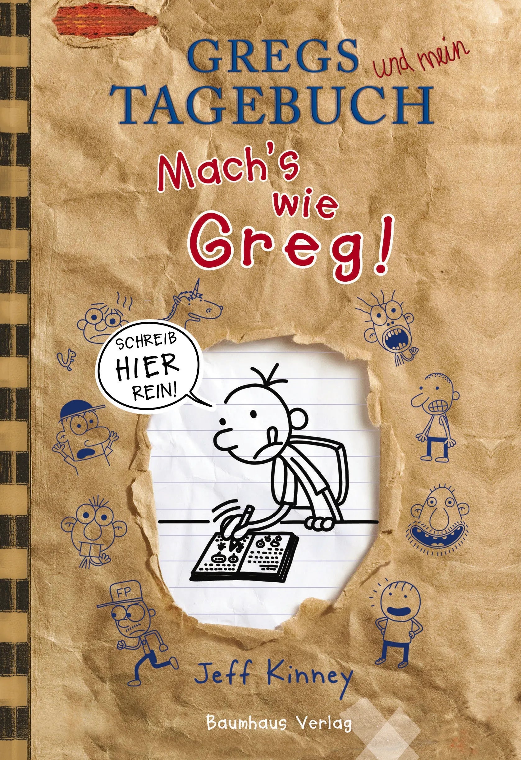 Buchcover von 'Gregs Tagebuch - Mach´s wie Greg!' - Gebundene Ausgabe von Jeff Kinney