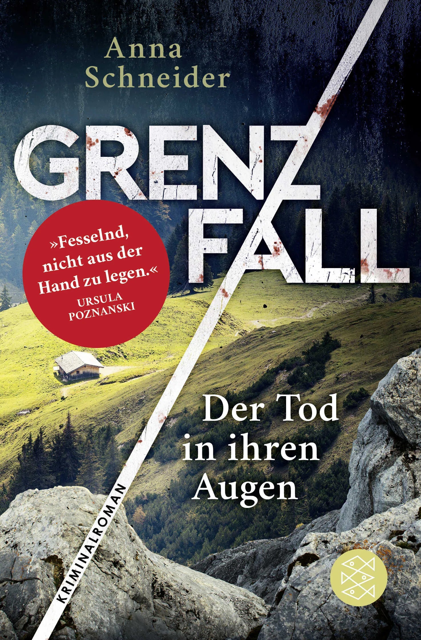Buchcover von 'Grenzfall - Der Tod in ihren Augen' - Taschenbuch von Anna Schneider