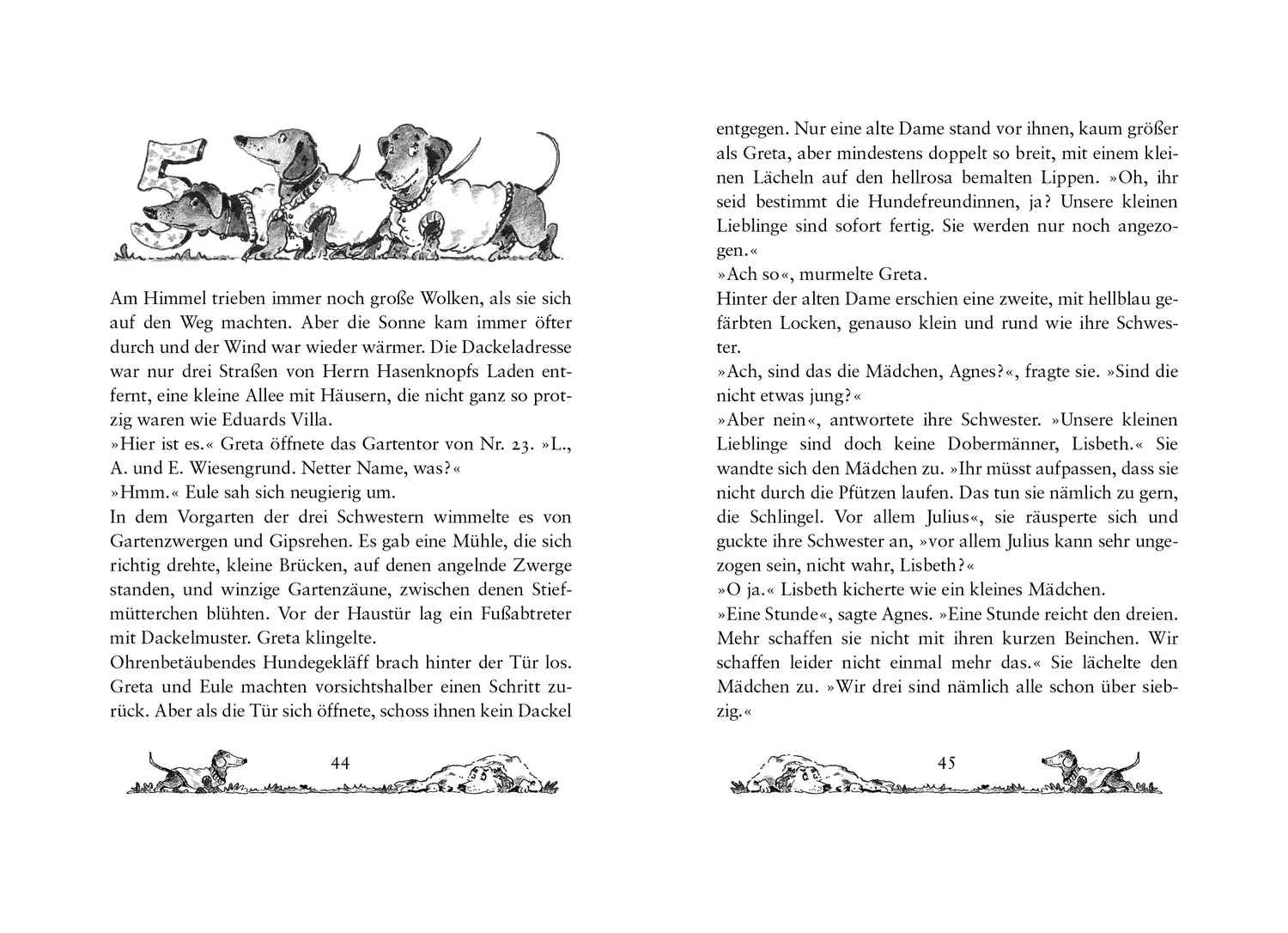 Abbildung von 'Greta und Eule, Hundesitter'