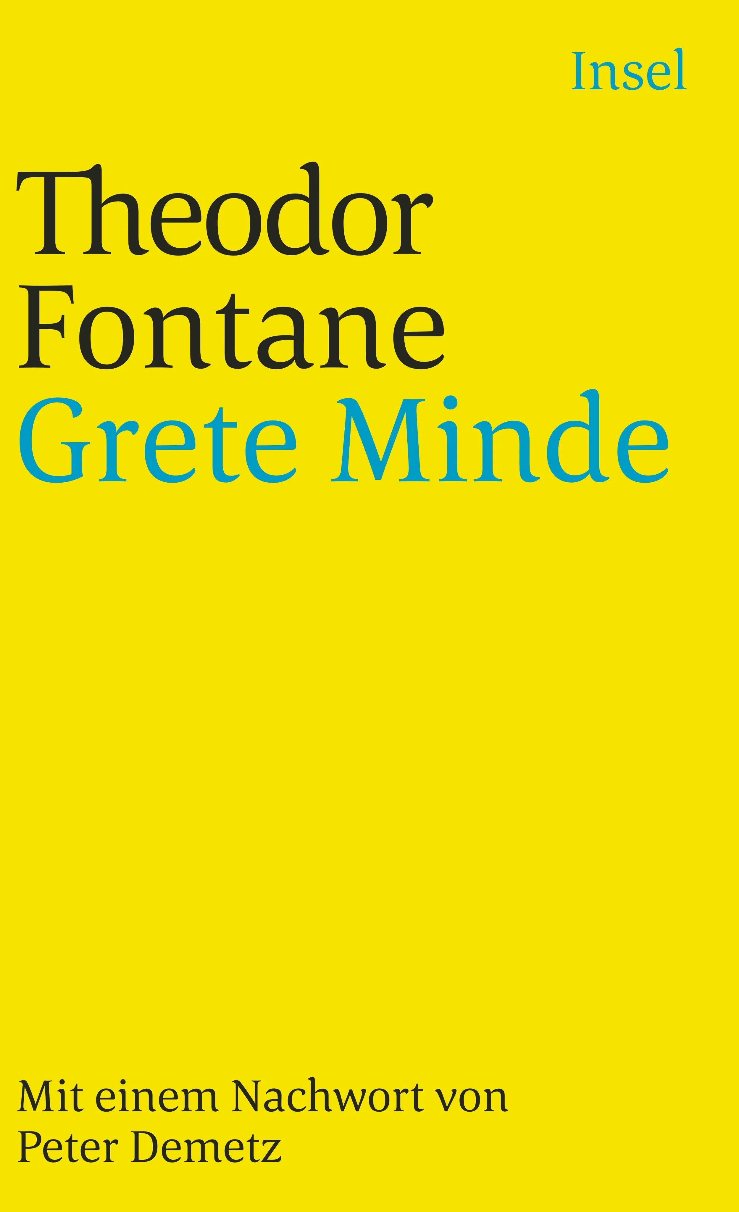 Buchcover von 'Grete Minde' - Taschenbuch von Theodor Fontane