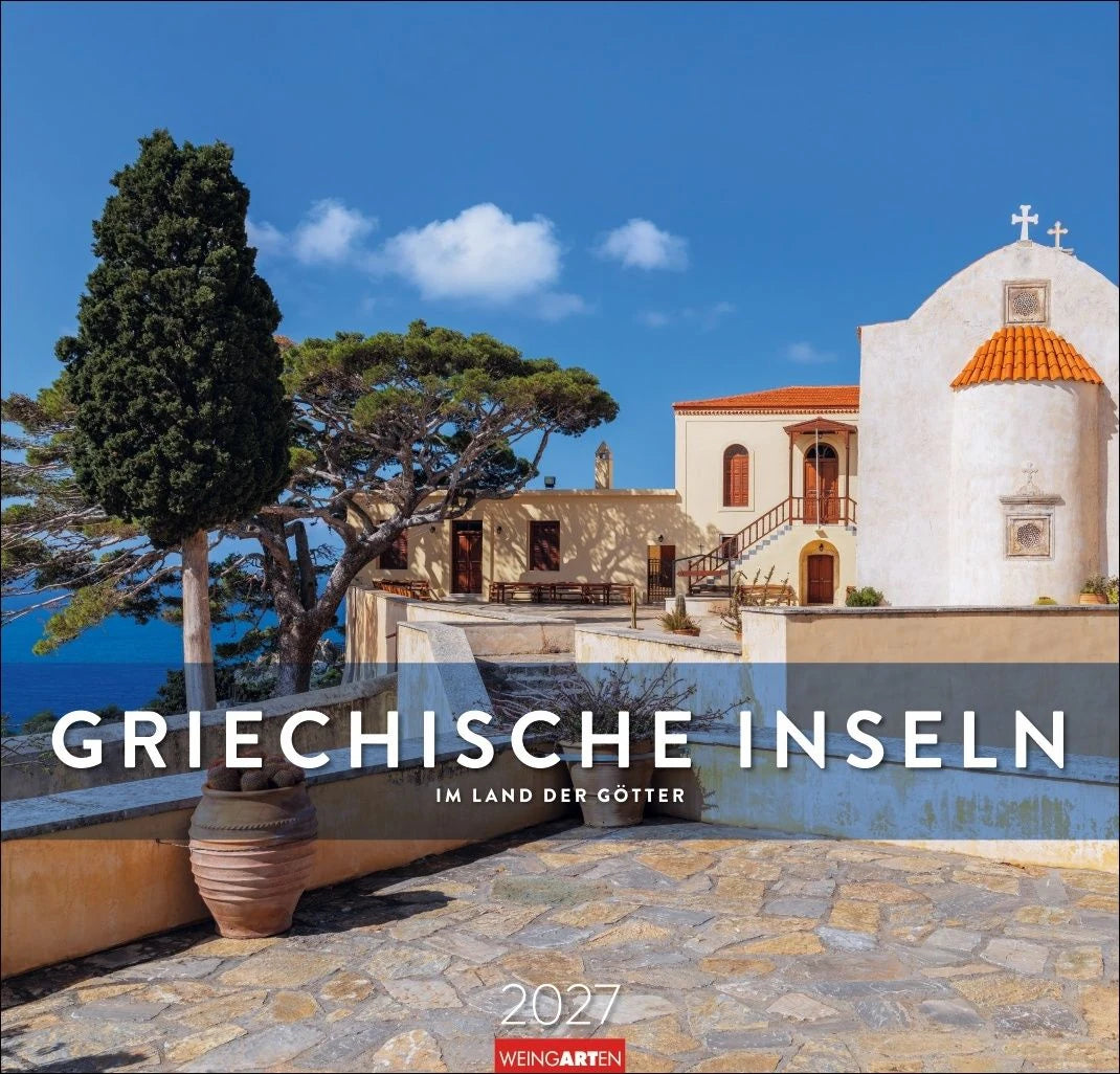 Wandkalender: Griechische Inseln Kalender 2027 - Im Land der Götter