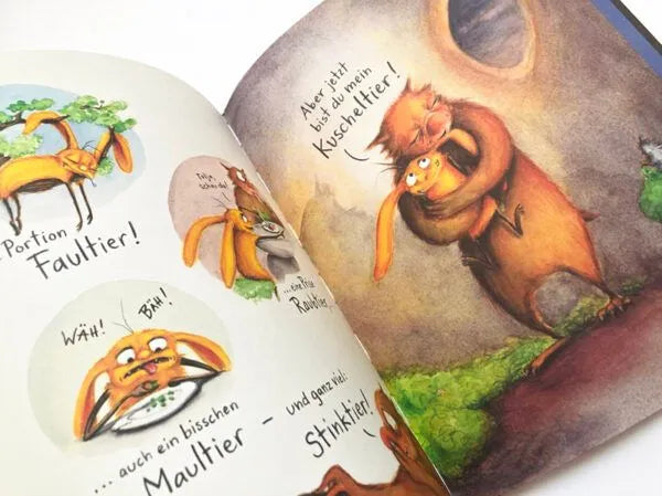 Detailansicht: Grigor & Tolja – Das Fledertier (Hardcover)