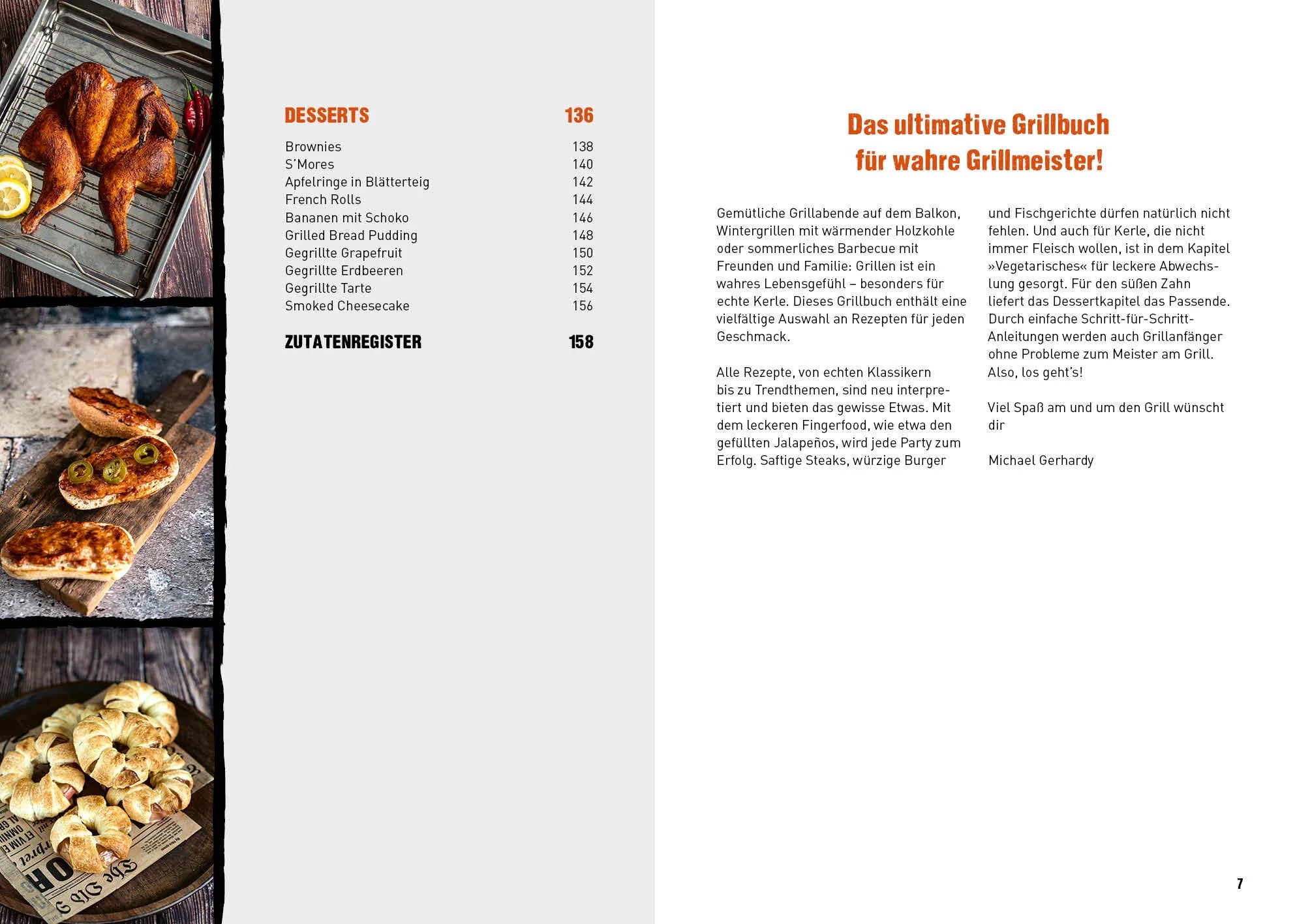 Innenansicht von 'Grillen für Kerle' - Taschenbuch