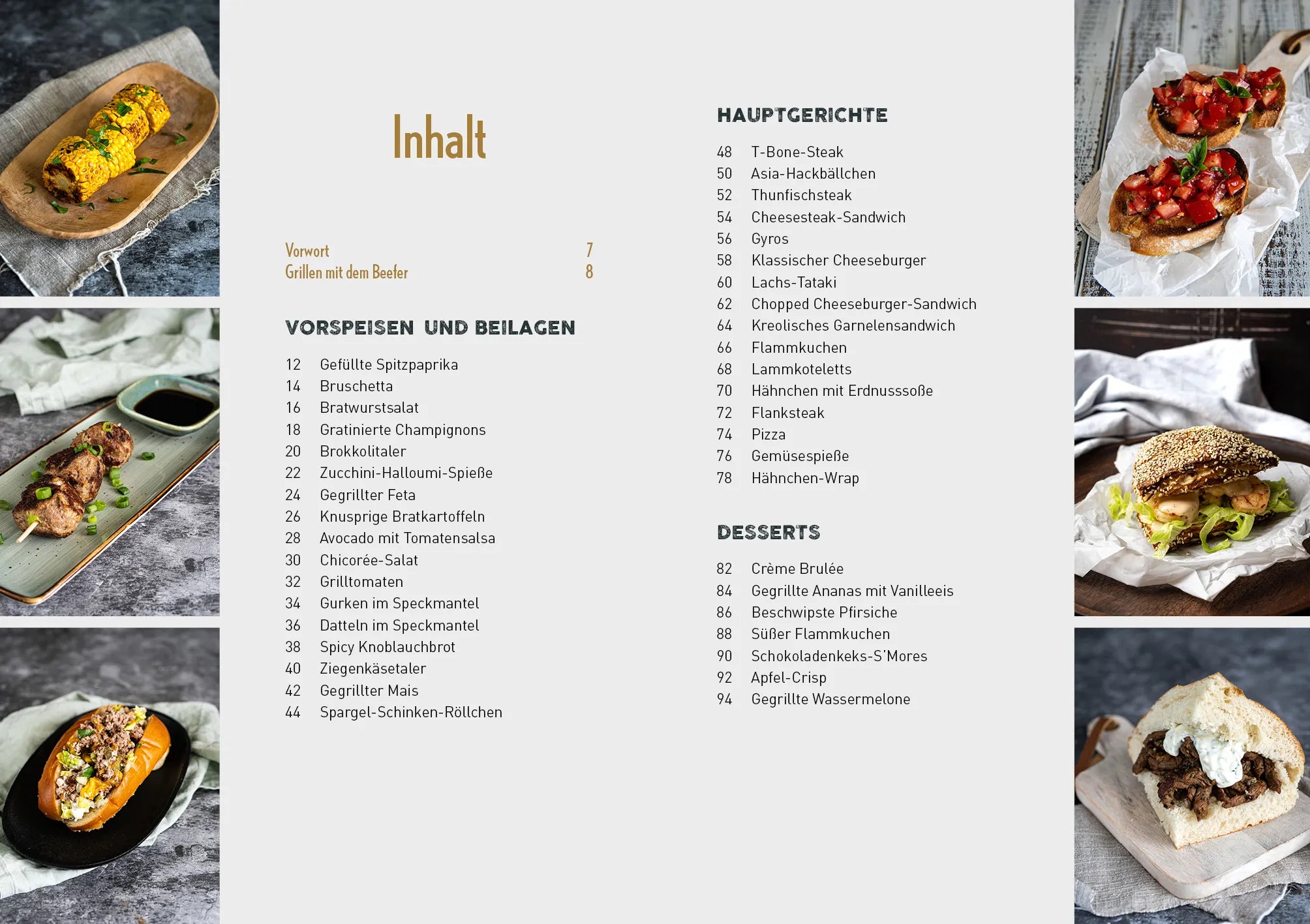 Innenansicht von 'Grillen mit dem Beefer' - Taschenbuch