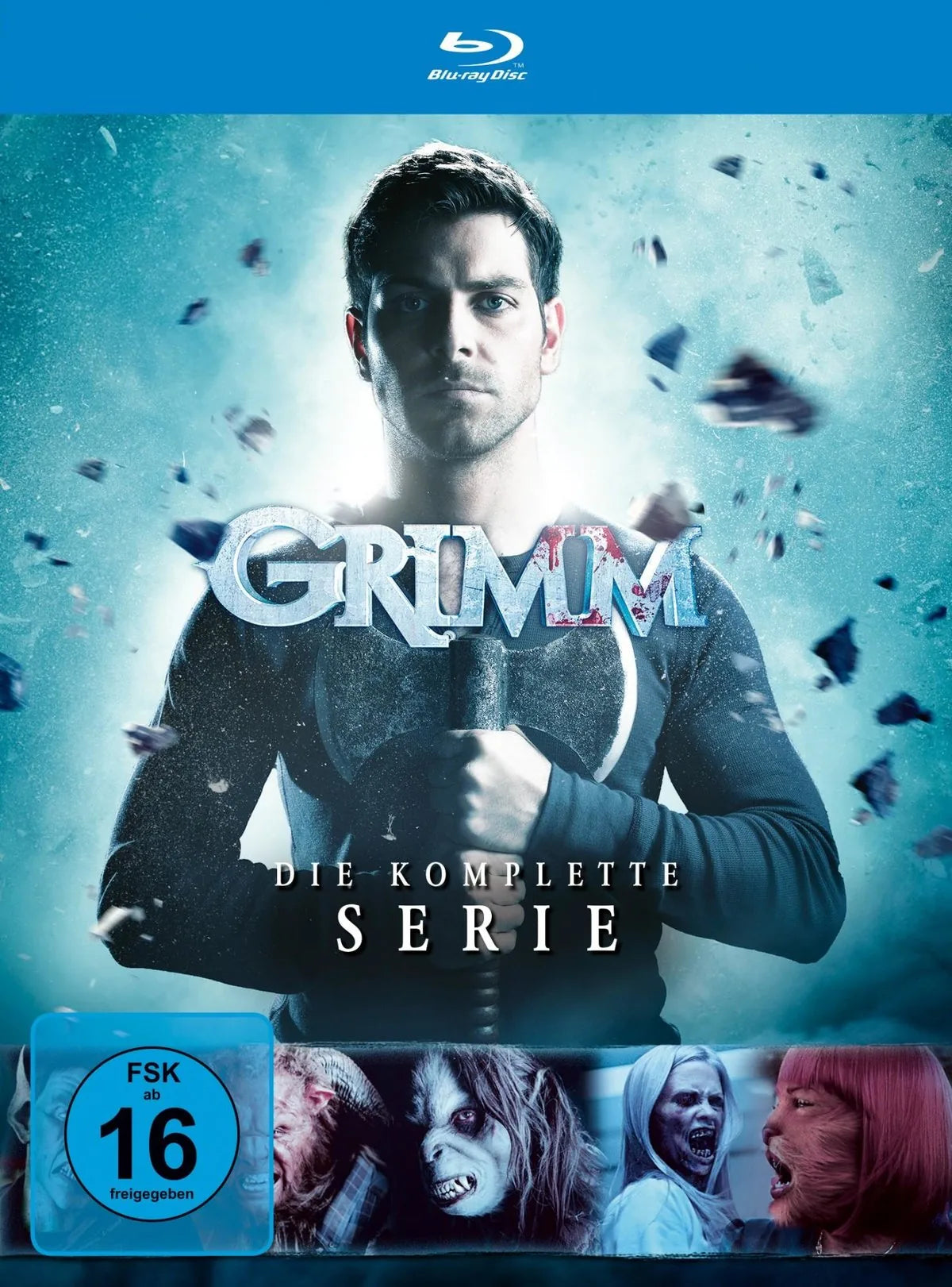 Grimm - Die Komplette Serie  [28 BRs] - Blu-ray Disc