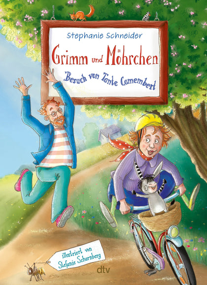 Cover: Grimm und Möhrchen – Besuch von Tante Camembert (Hardcover) von Stephanie Schneider