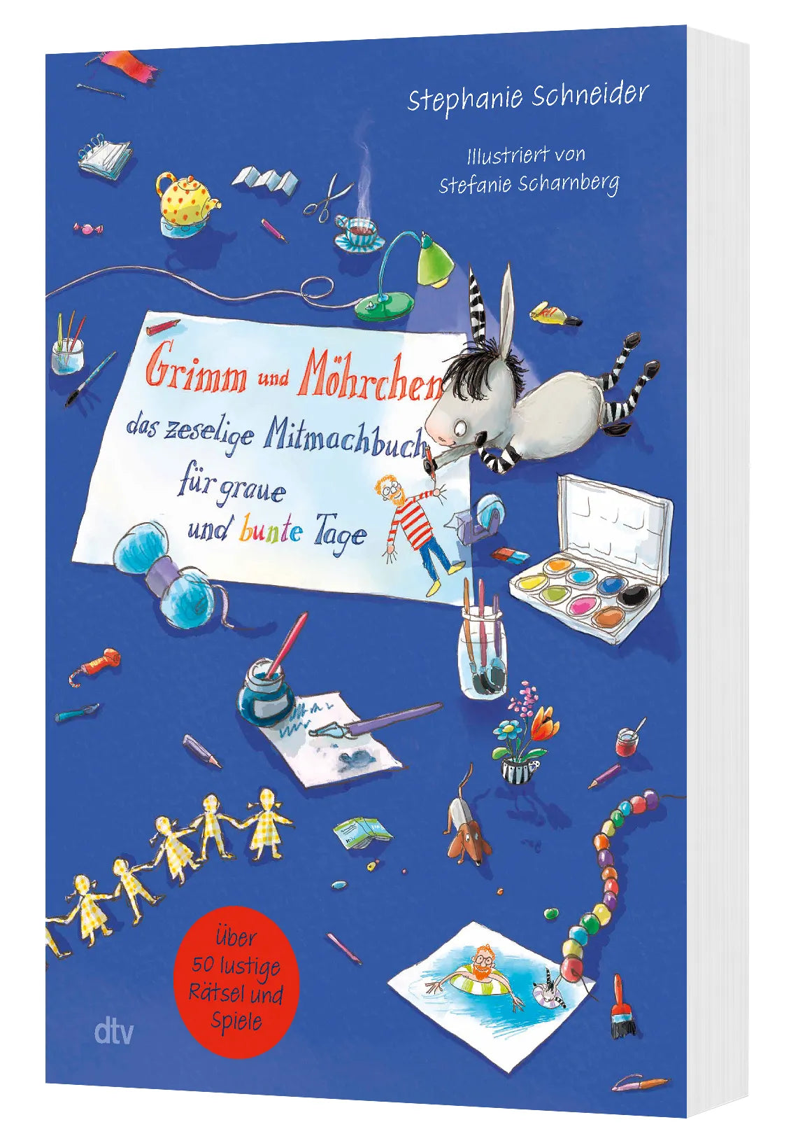 Stephanie Schneider - Grimm und Möhrchen – Das zeselige Mitmachbuch für graue und bunte Tage