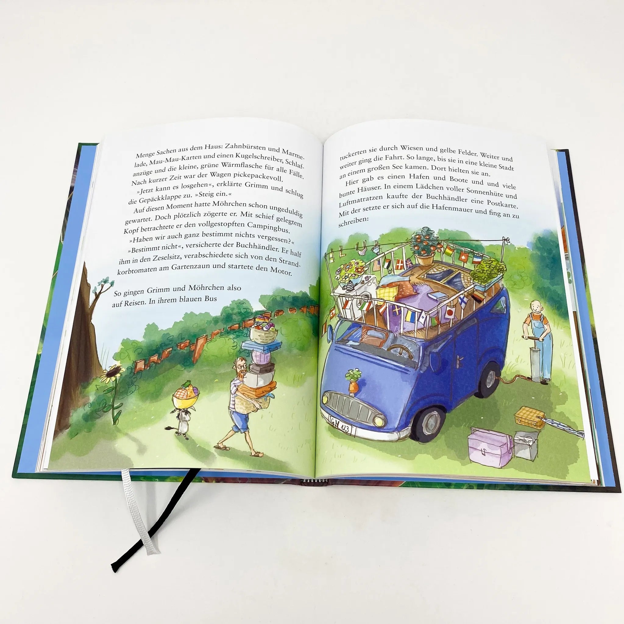Produktansicht: Grimm und Möhrchen – Frühling, Sommer, Herbst und Zesel (Gebundene Ausgabe)