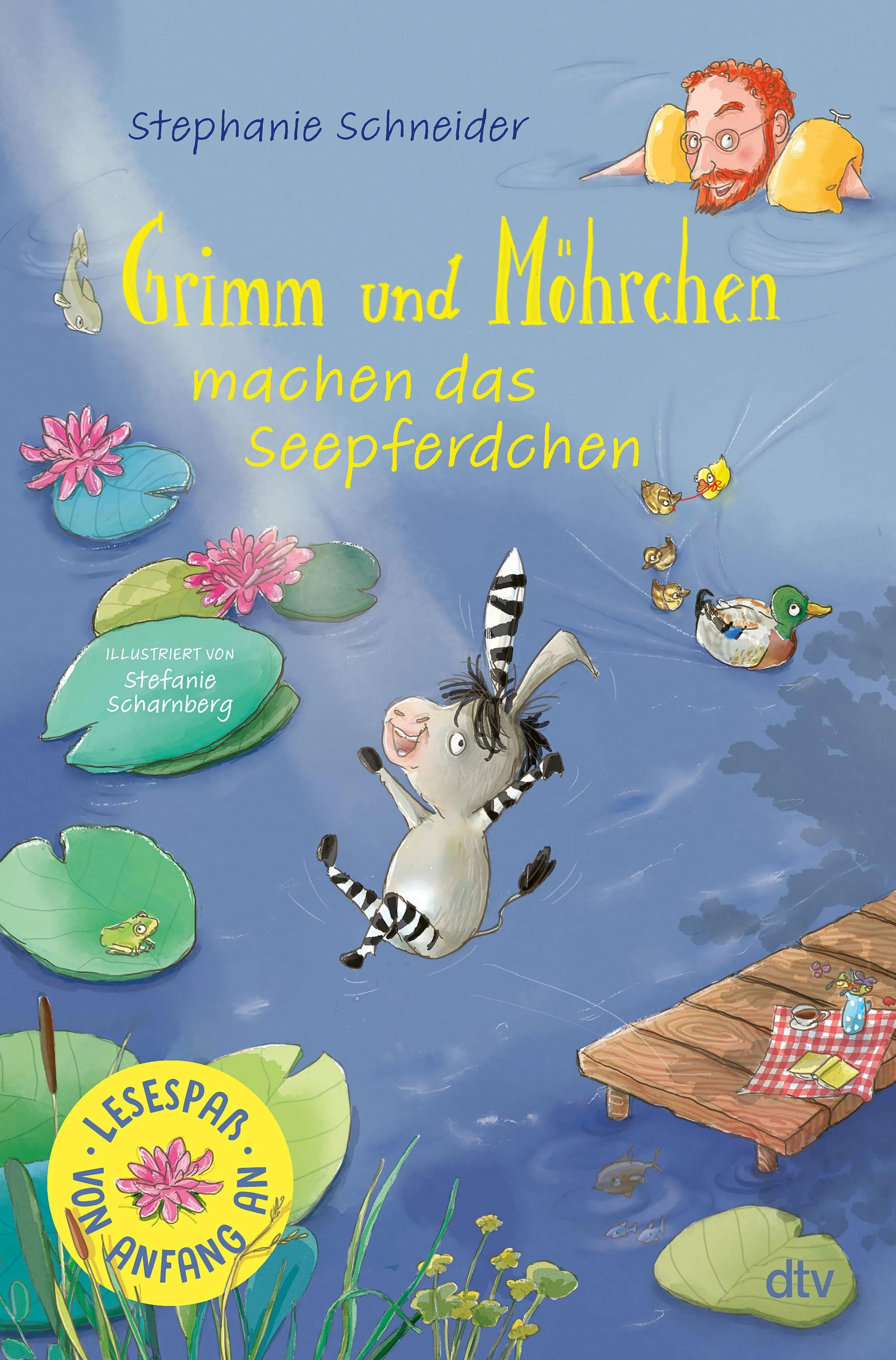 Cover: Grimm und Möhrchen machen das Seepferdchen (E-Book) von Stephanie Schneider