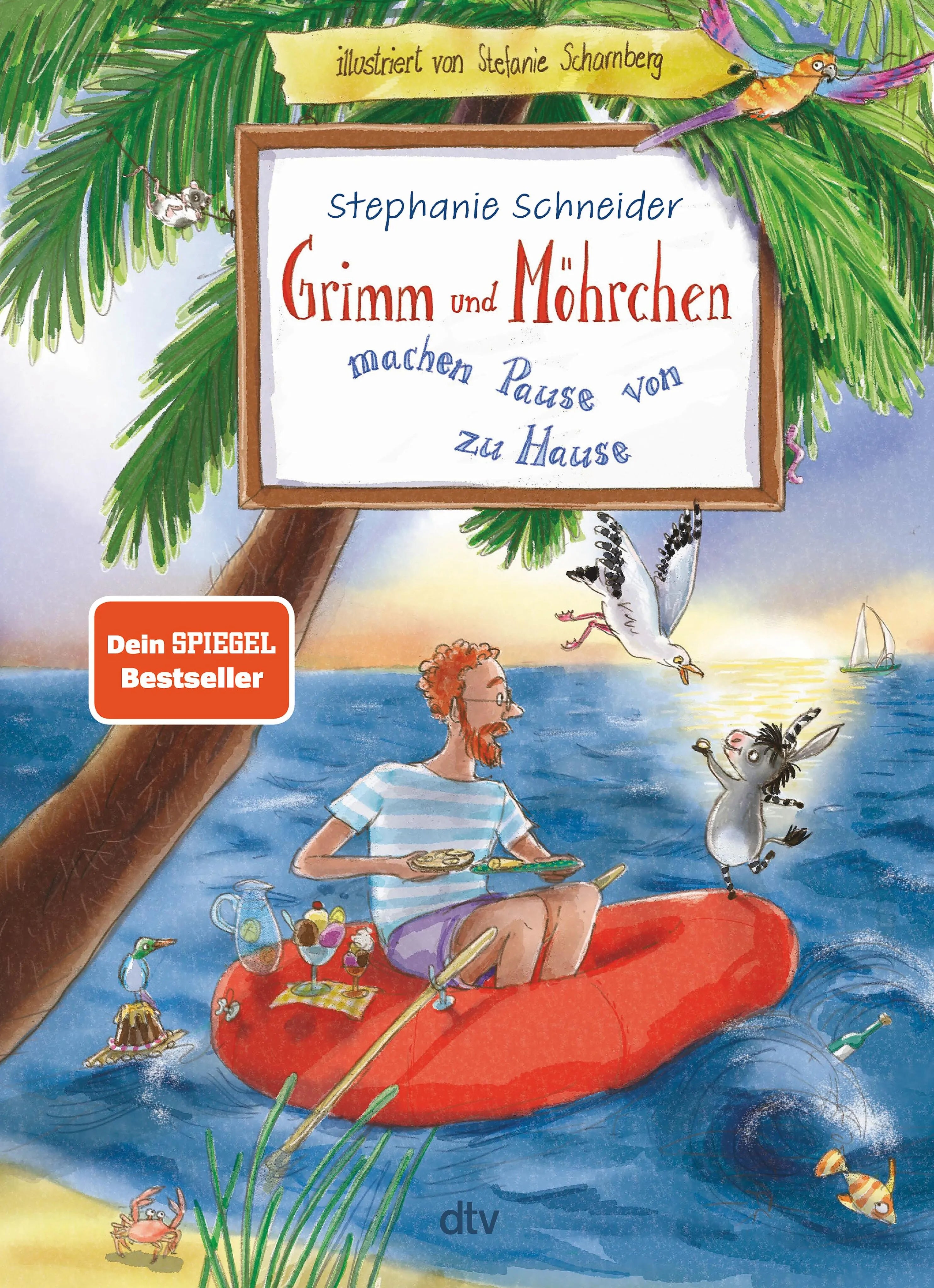 Cover: Grimm und Möhrchen machen Pause von zu Hause (E-Book) von Stephanie Schneider