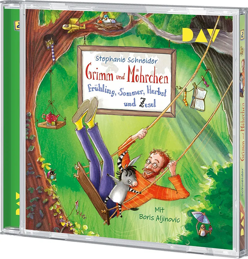 Produktansicht: Grimm und Möhrchen – Teil 2: Frühling, Sommer, Herbst und Zesel (Hörbuch (CD))