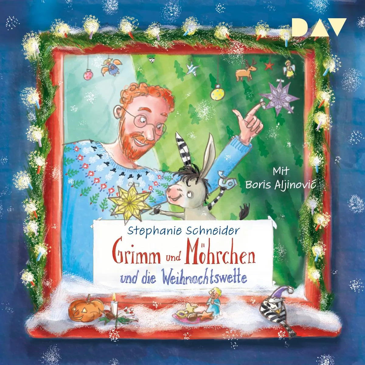 Cover: Grimm und Möhrchen und die Weihnachtswette (Hörbuch Download) von Stephanie Schneider