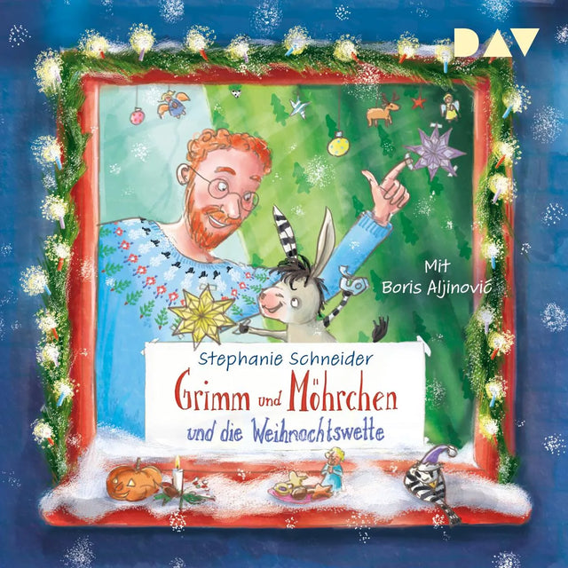 Cover: Grimm und Möhrchen und die Weihnachtswette (Hörbuch Download) von Stephanie Schneider