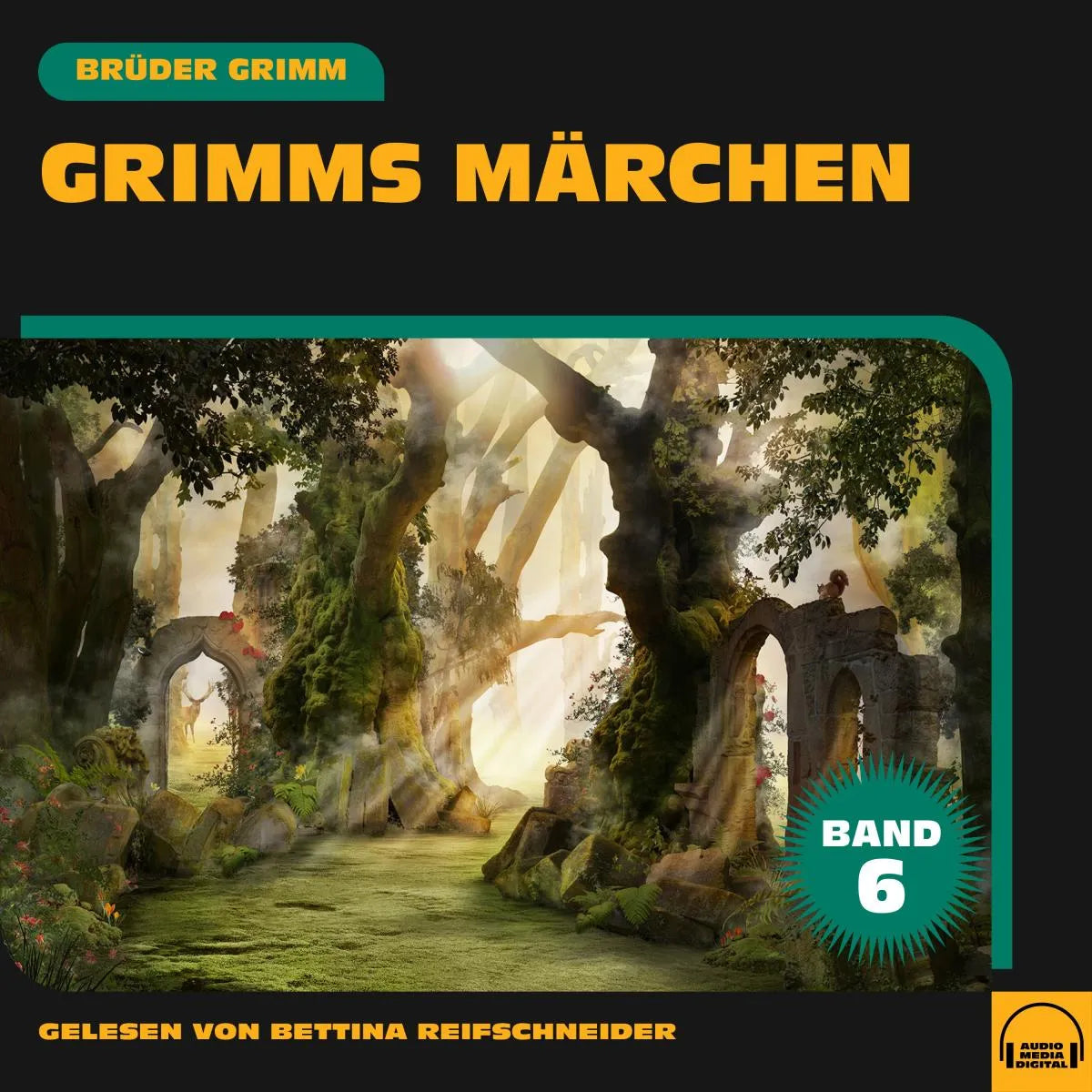 Cover: Grimms Märchen (Hörbuch Download) von Brüder Grimm