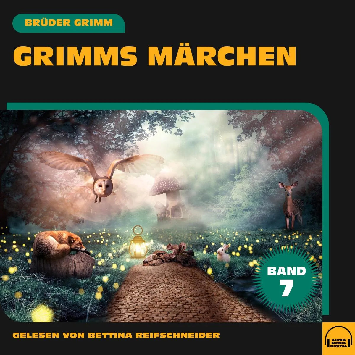 Cover: Grimms Märchen (Hörbuch Download) von Brüder Grimm