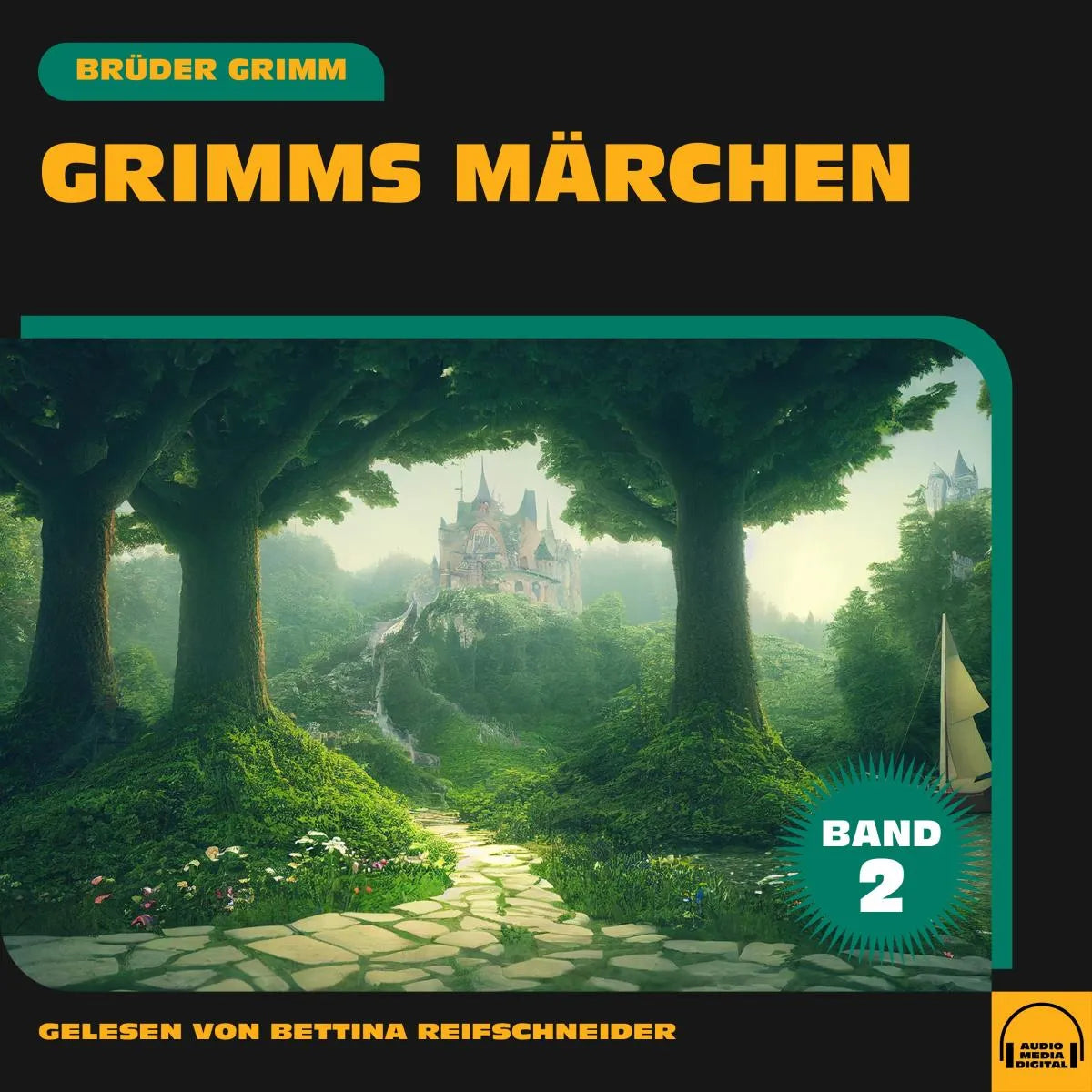Cover: Grimms Märchen (Hörbuch Download) von Brüder Grimm
