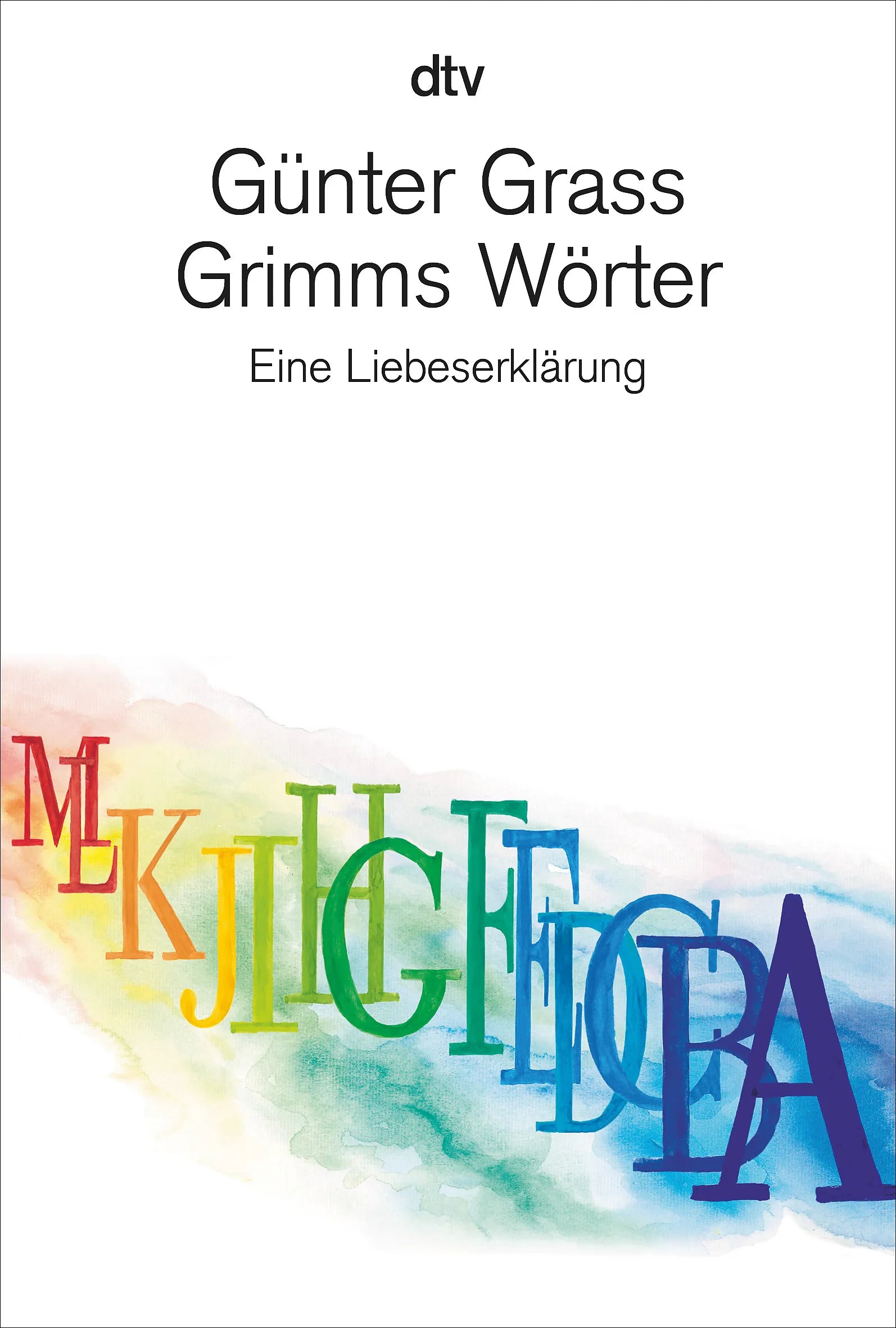 Buchcover von 'Grimms Wörter' - Taschenbuch von Günter Grass