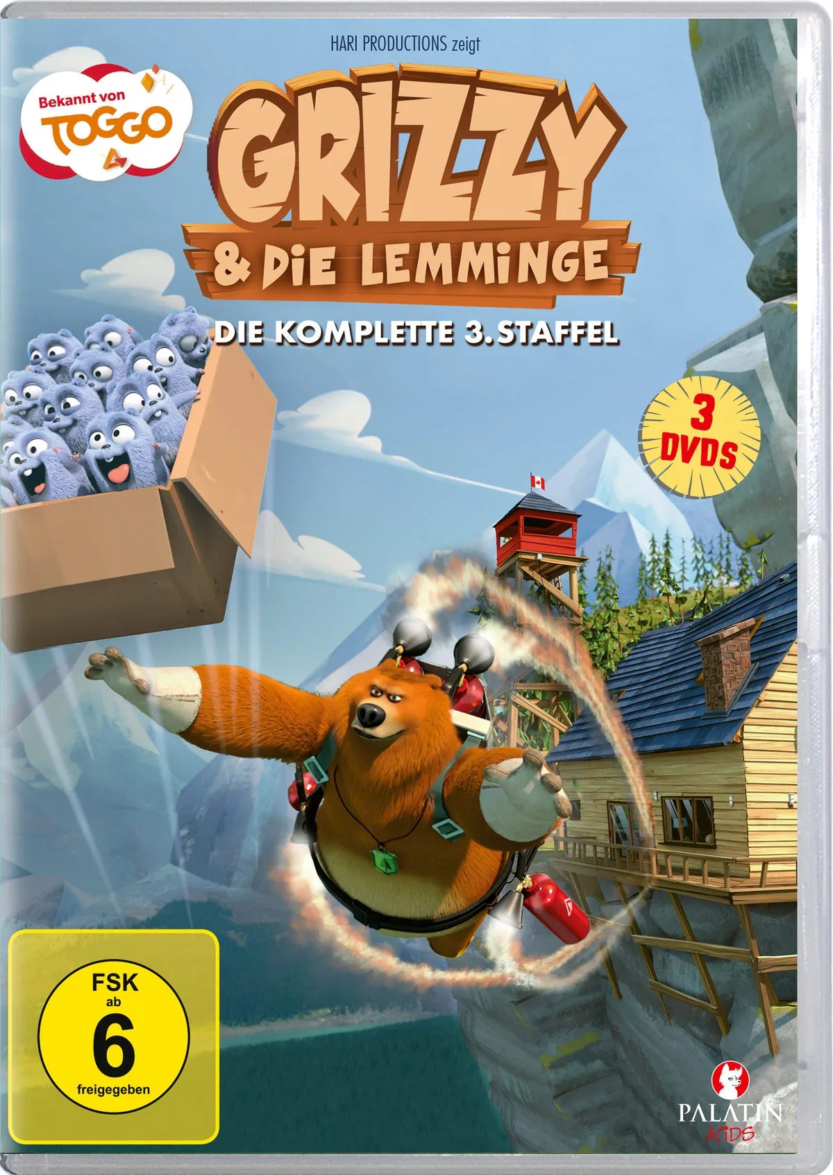 Grizzy & Die Lemminge - Die komplette Staffel 3 - DVD