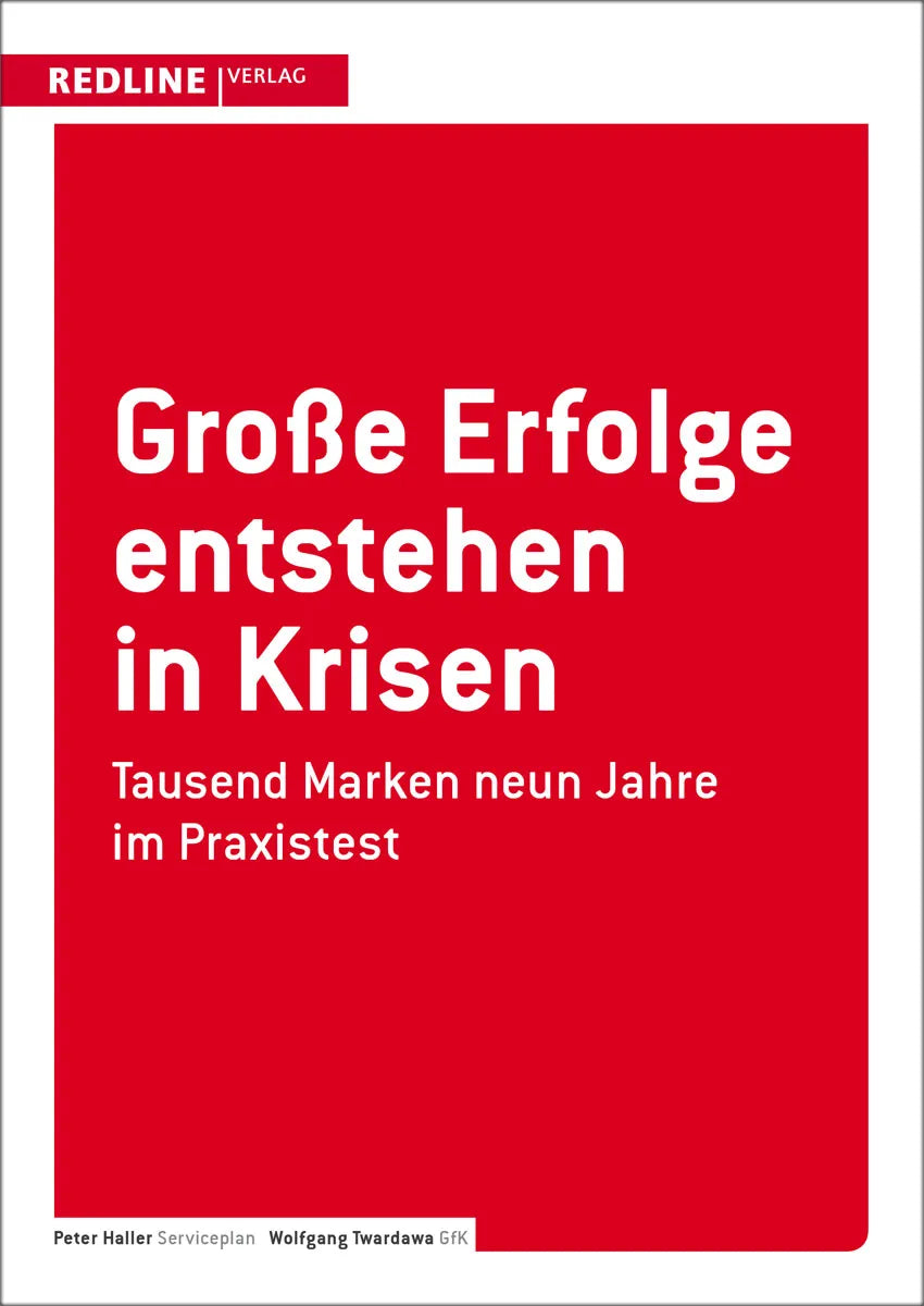 Buchcover von 'Große Erfolge entstehen in Krisen' - Taschenbuch von Peter Haller