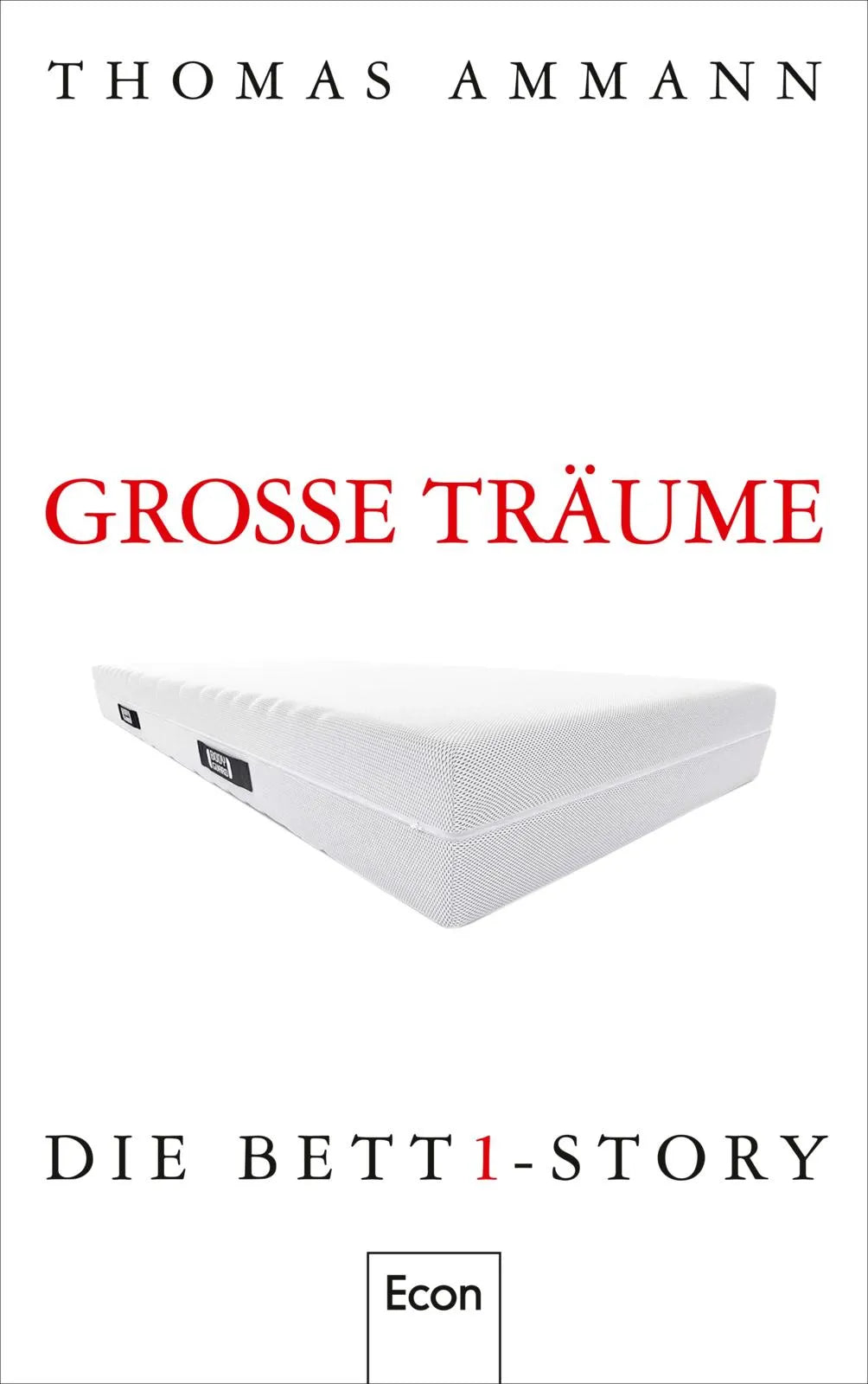 Buchcover von 'Große Träume' - Gebundene Ausgabe von Thomas Ammann