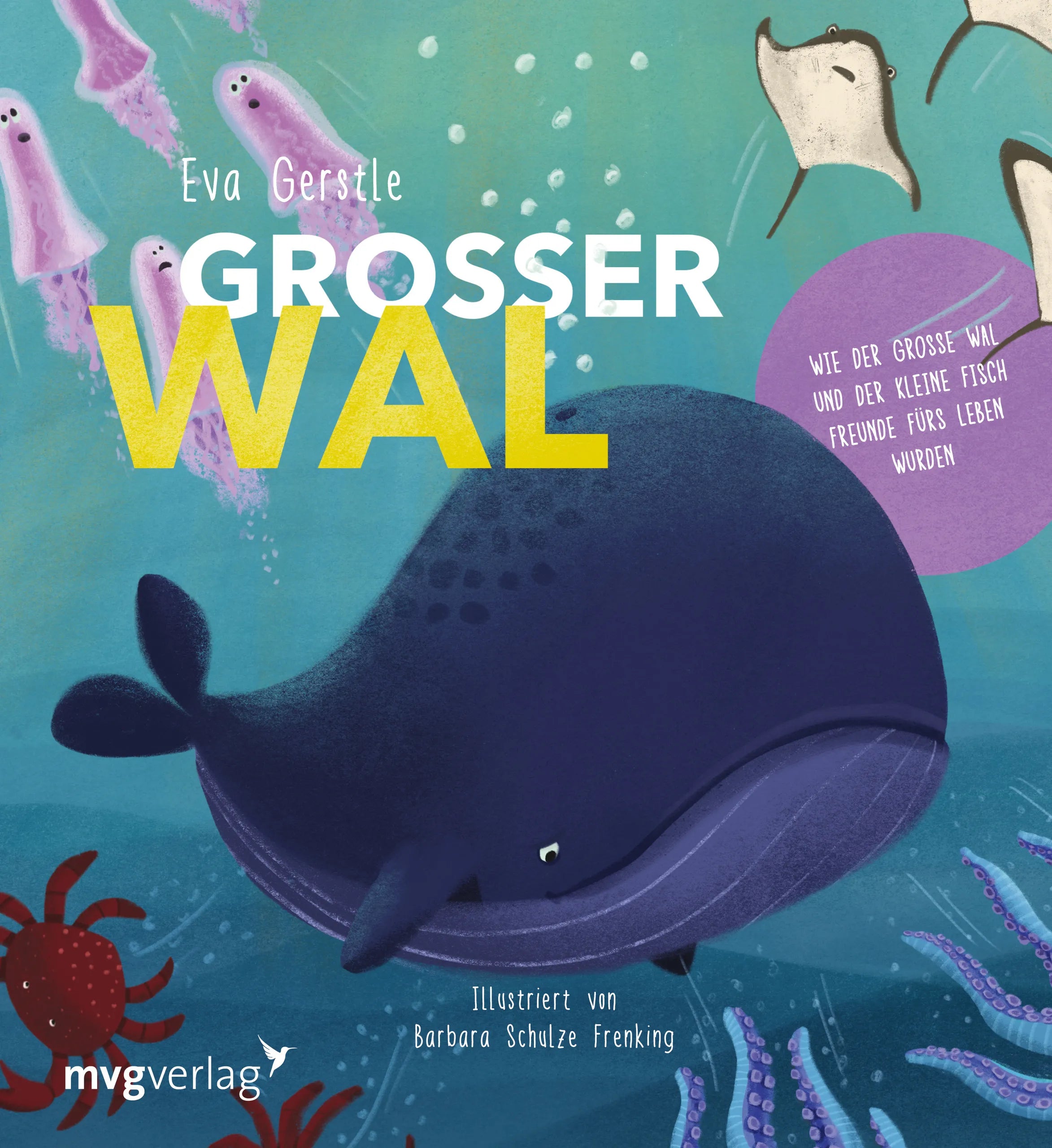Buchcover von 'Großer Wal und kleiner Fisch: Ein Wendebuch' - Gebundene Ausgabe von Eva Danner