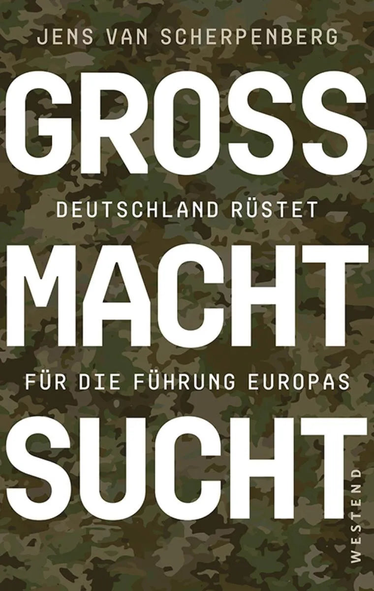 Cover von Großmachtsucht (E-Book) von Jens van Scherpenberg.