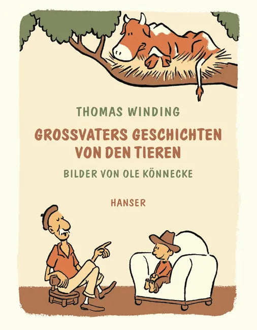 Buchcover von 'Großvaters Geschichten von den Tieren' - Gebundene Ausgabe von Thomas Winding