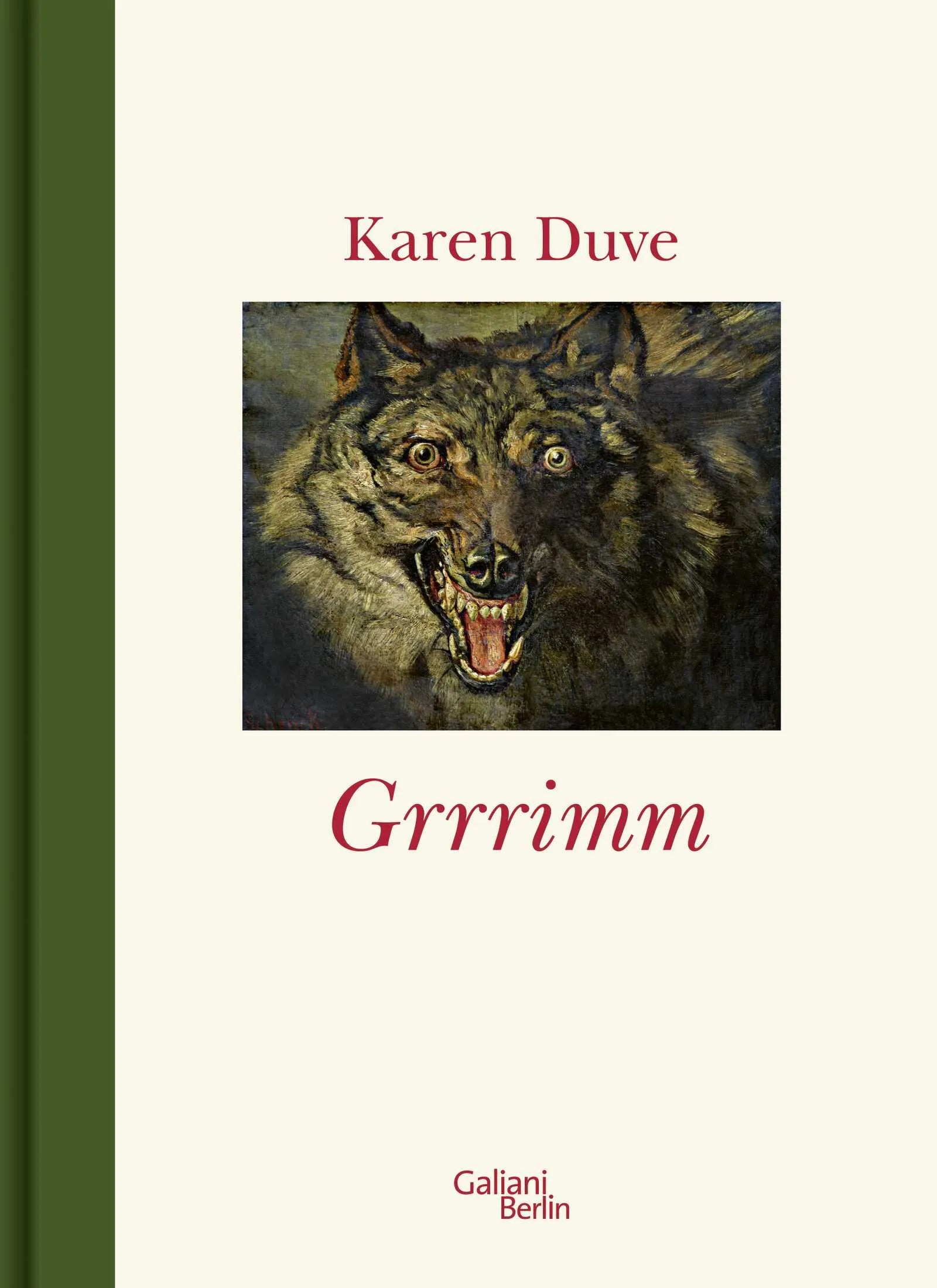 Buchcover von 'Grrrimm' - Gebundene Ausgabe von Karen Duve