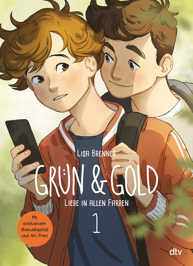Buchcover von 'Grün &amp; Gold – Liebe in allen Farben 1' - Gebundene Ausgabe von Lisa Brenner