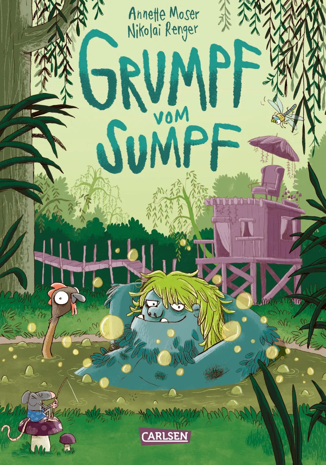 Buchcover von 'Grumpf vom Sumpf' - Gebundene Ausgabe von Annette Moser