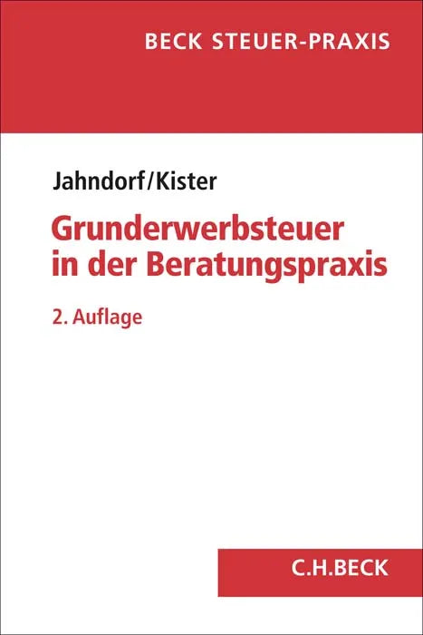 Buchcover von 'Grunderwerbsteuer in der Beratungspraxis' - Taschenbuch von Christian Jahndorf