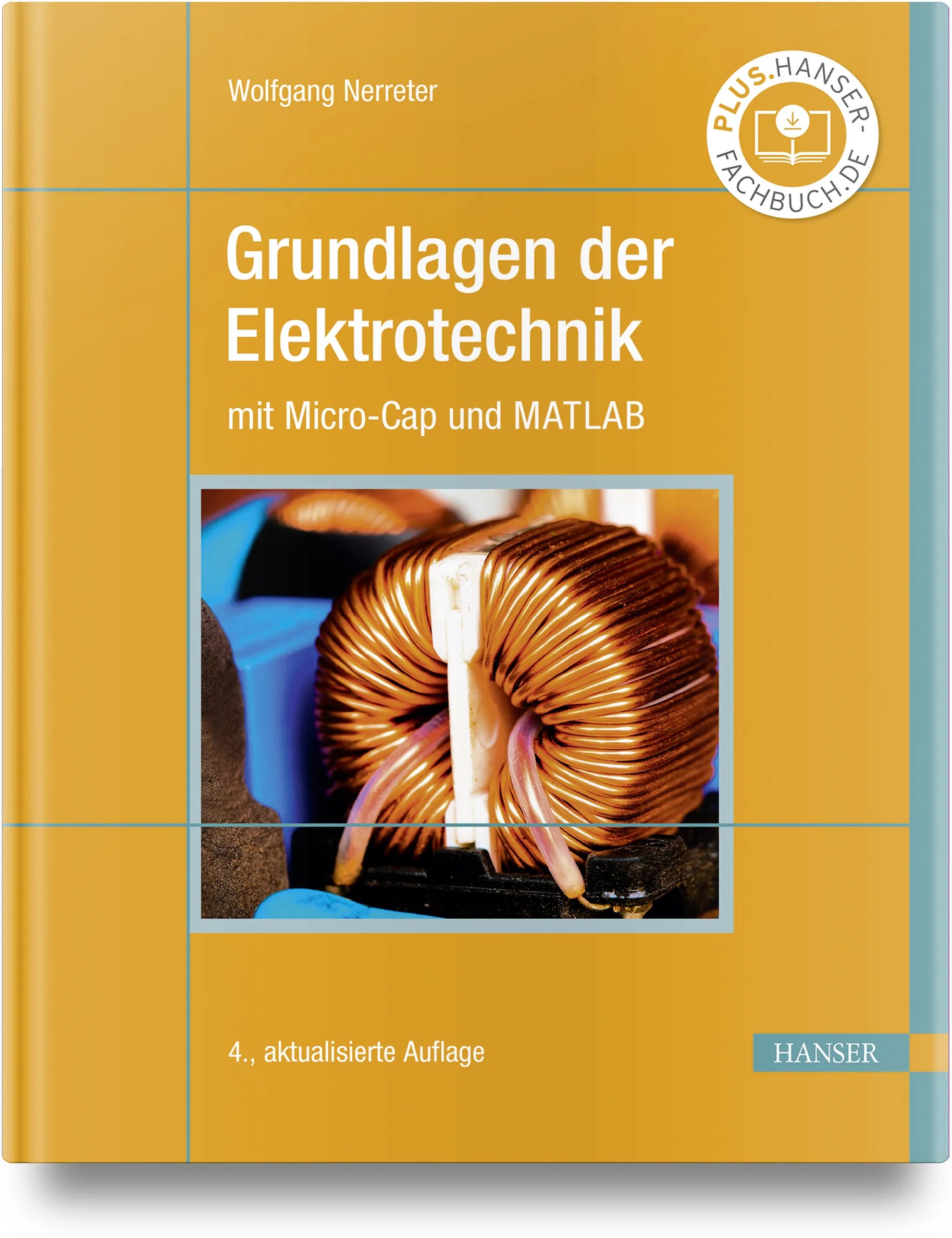 Buchcover von 'Grundlagen der Elektrotechnik' - Gebundene Ausgabe von Wolfgang Nerreter