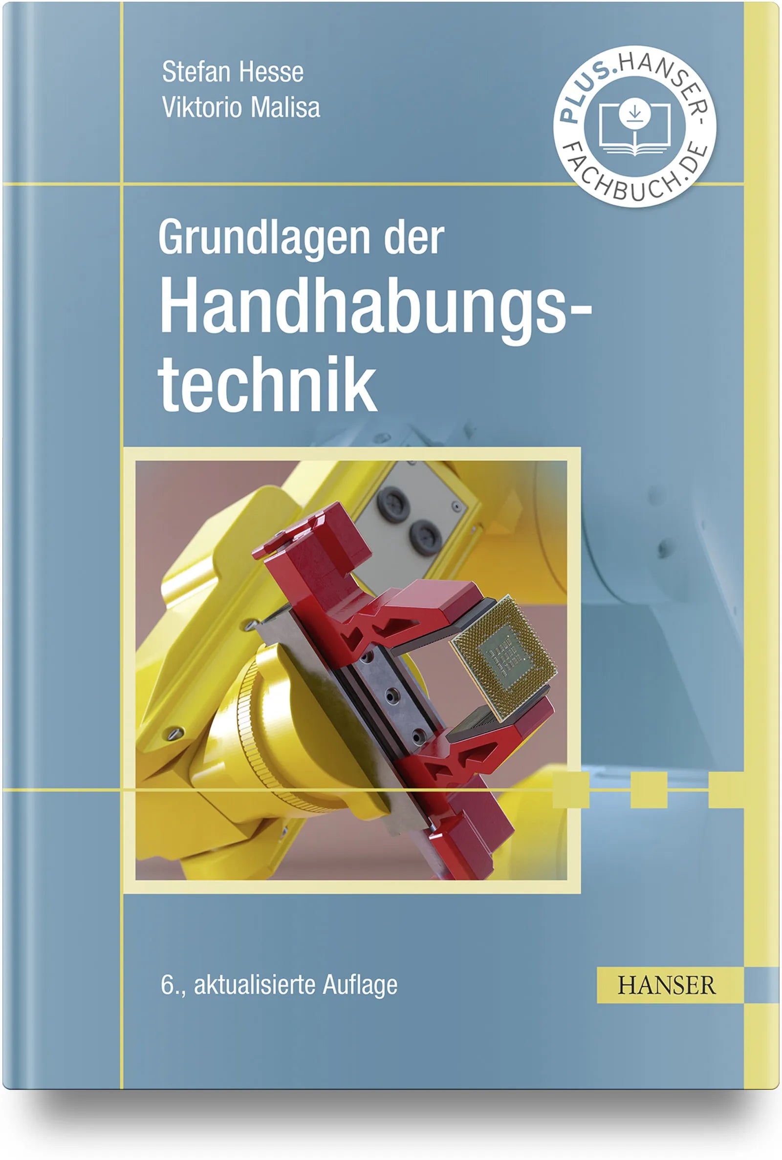 Buchcover von 'Grundlagen der Handhabungstechnik' - Gebundene Ausgabe von Stefan Hesse