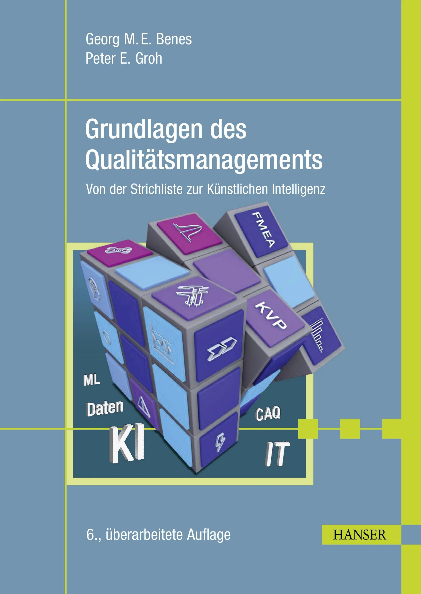 Cover: Grundlagen des Qualitätsmanagements (E-Book) von Georg Benes