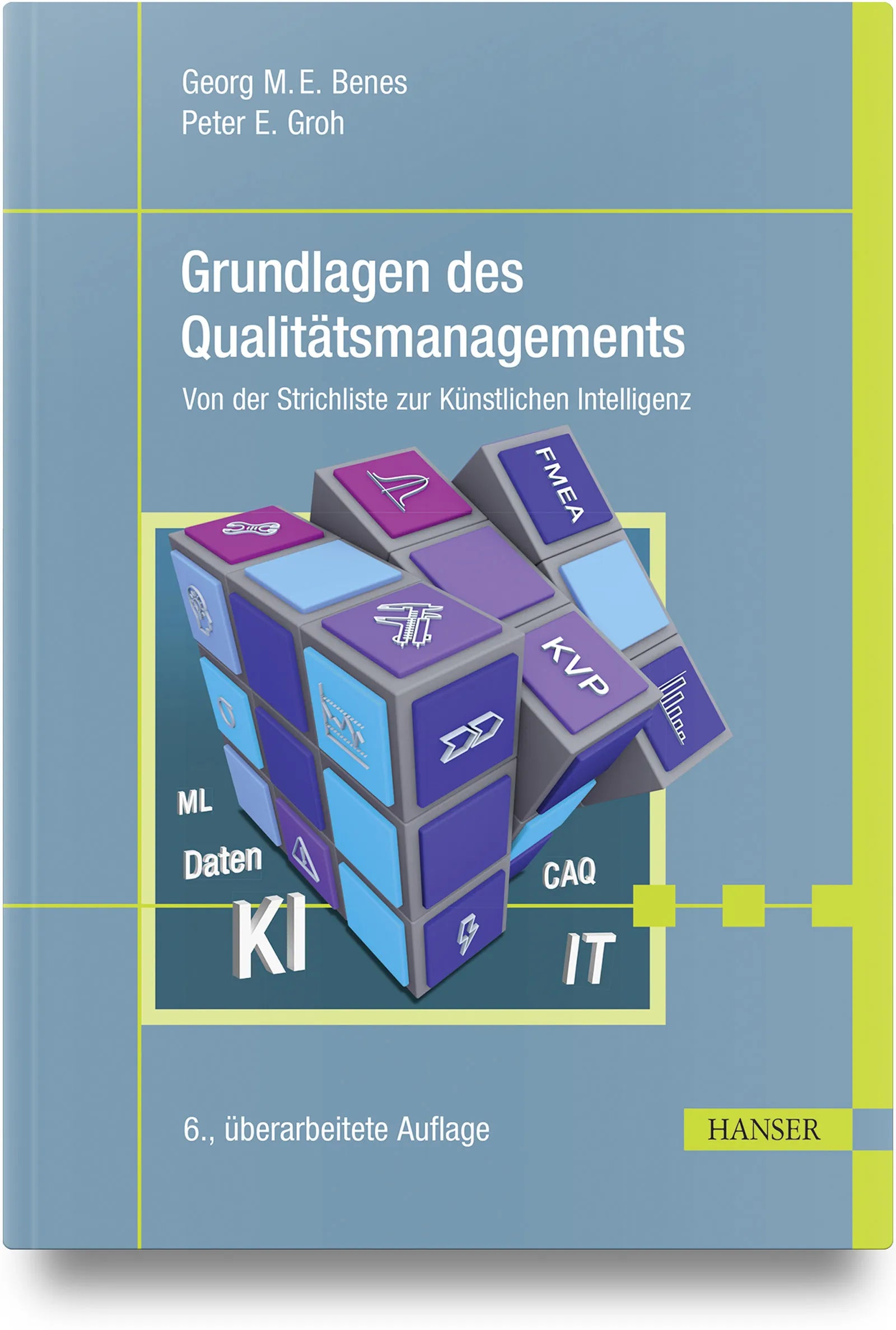 Buchcover von 'Grundlagen des Qualitätsmanagements' - Gebundene Ausgabe von Georg Benes