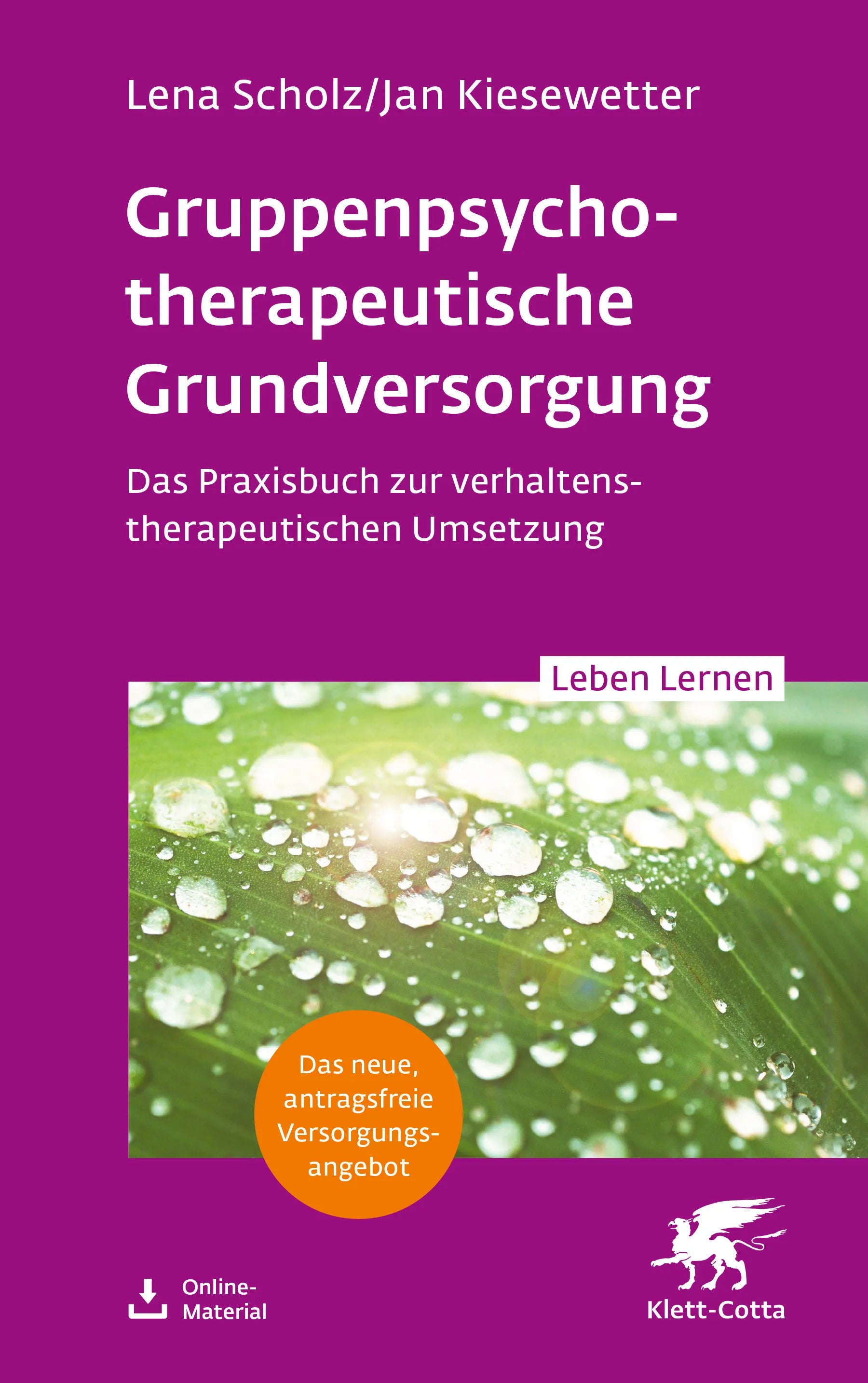Buchcover von 'Gruppentherapeutische Grundversorgung' - Paperback von Lena Scholz