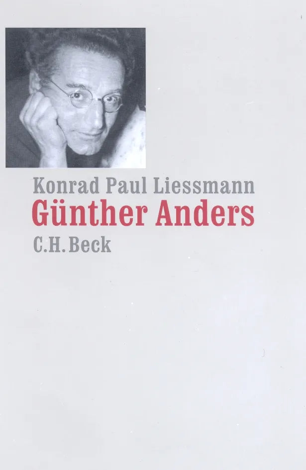 Buchcover von 'Günther Anders' - Taschenbuch von Konrad Paul Liessmann