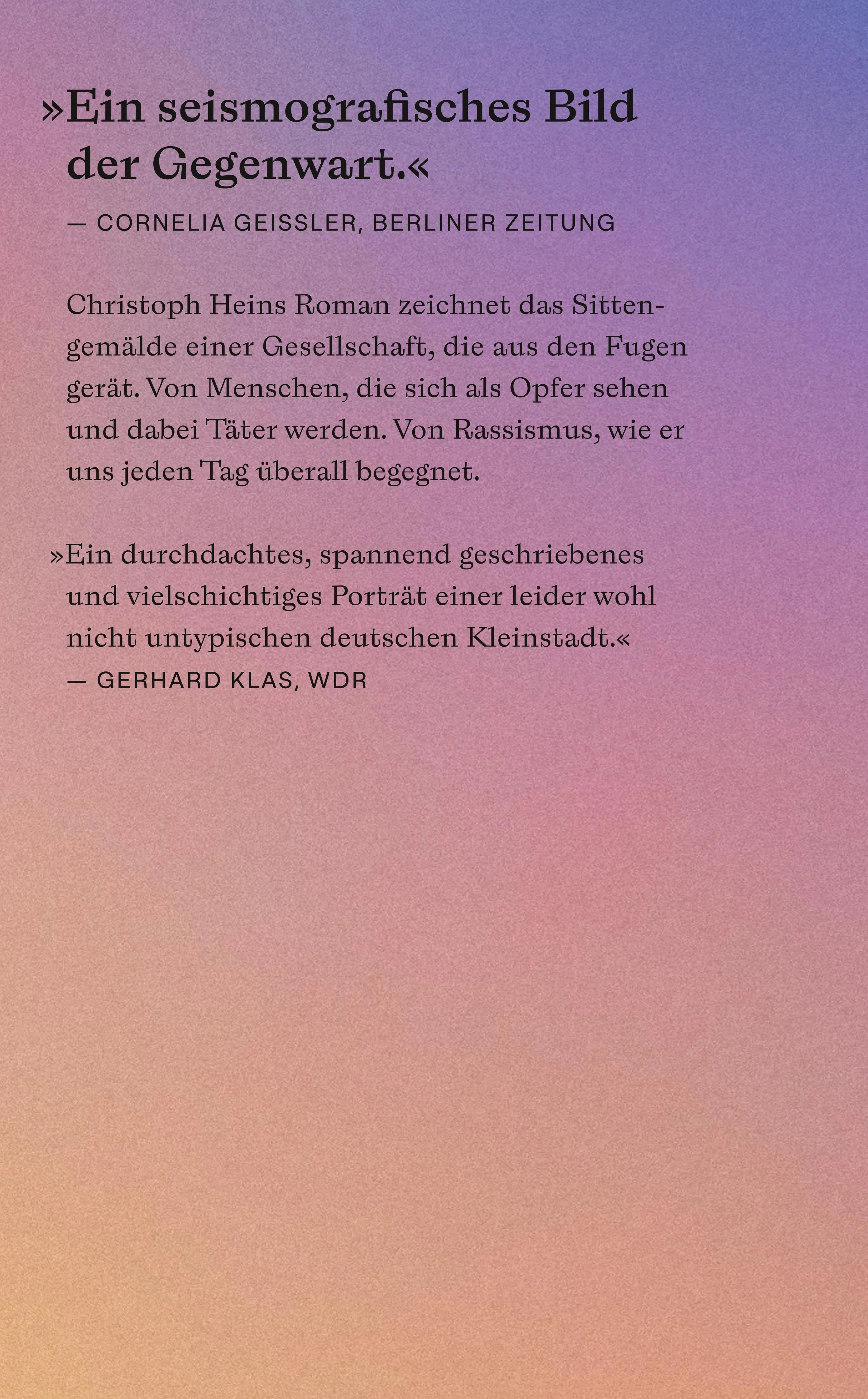 Buchrückseite von 'Guldenberg' mit Klappentext - Taschenbuch