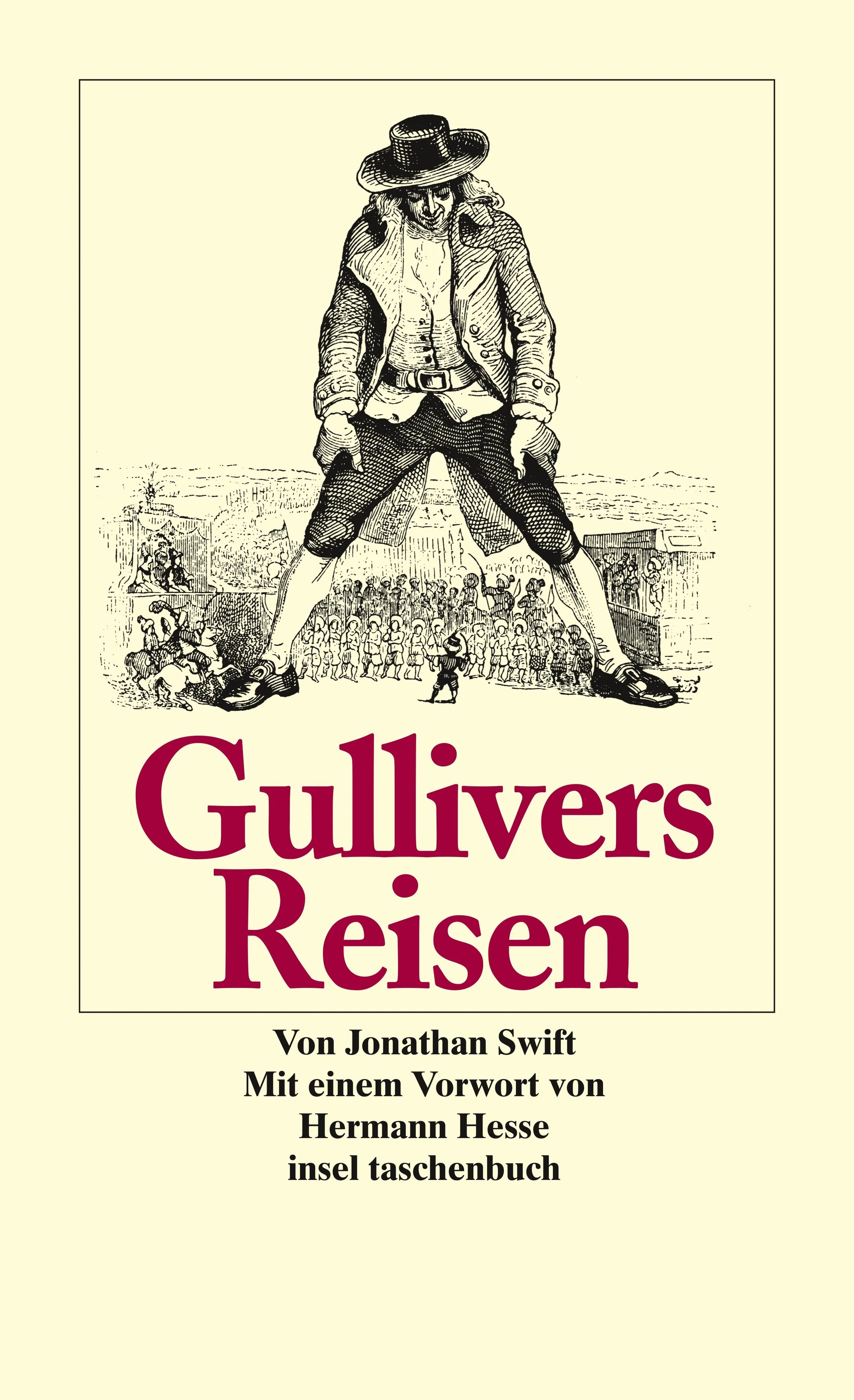 Buchcover von 'Gullivers Reisen' - Taschenbuch von Jonathan Swift