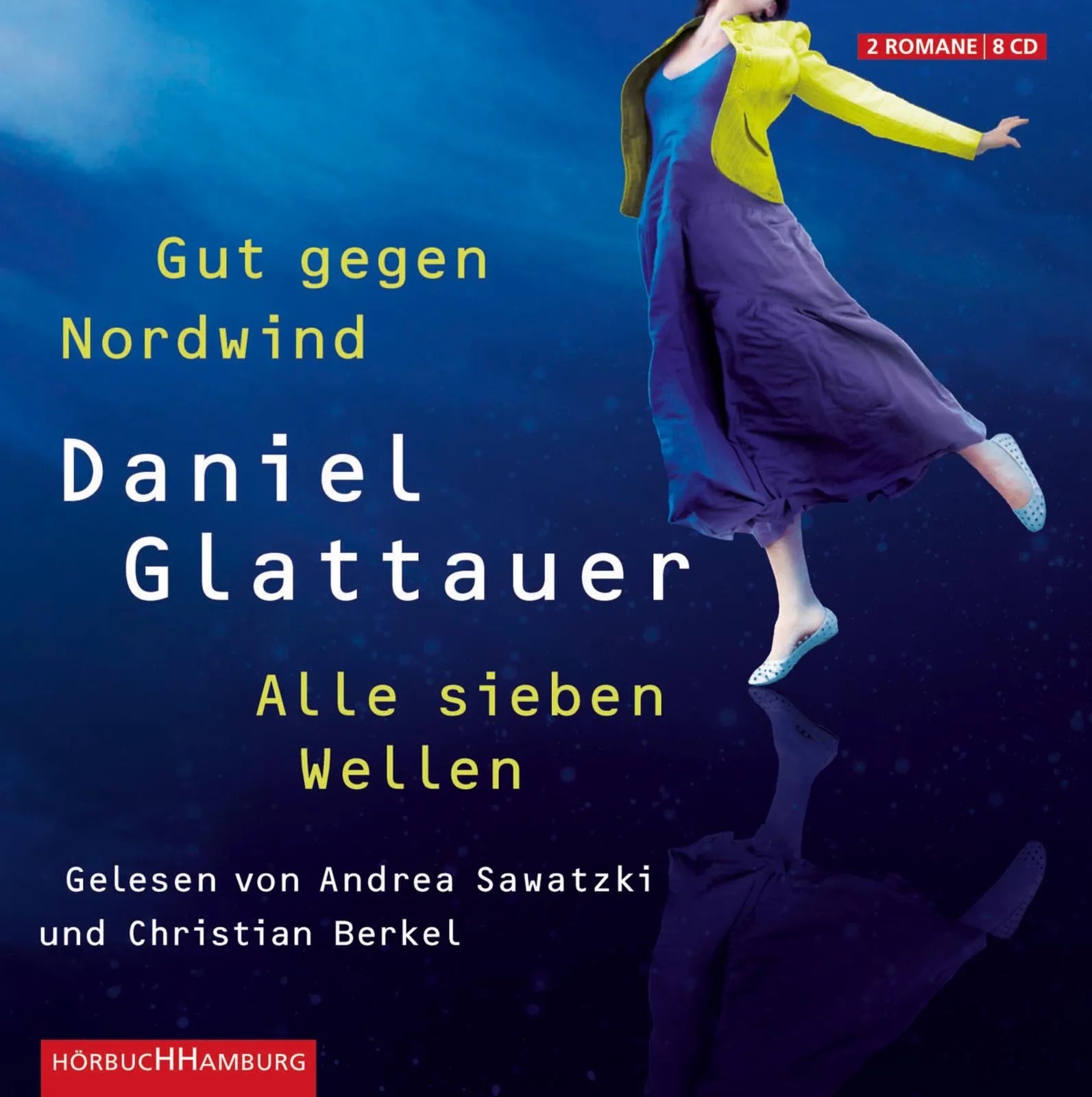 Buchcover von 'Gut gegen Nordwind und Alle sieben Wellen' - Hörbuch (CD) von Daniel Glattauer