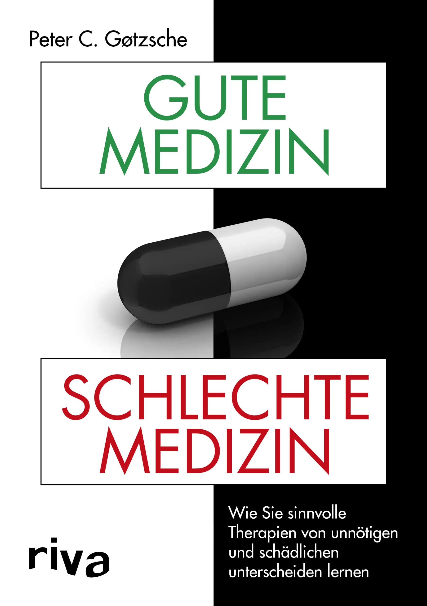 Buchcover von 'Gute Medizin, schlechte Medizin' - Gebundene Ausgabe von Peter C. Gøtzsche