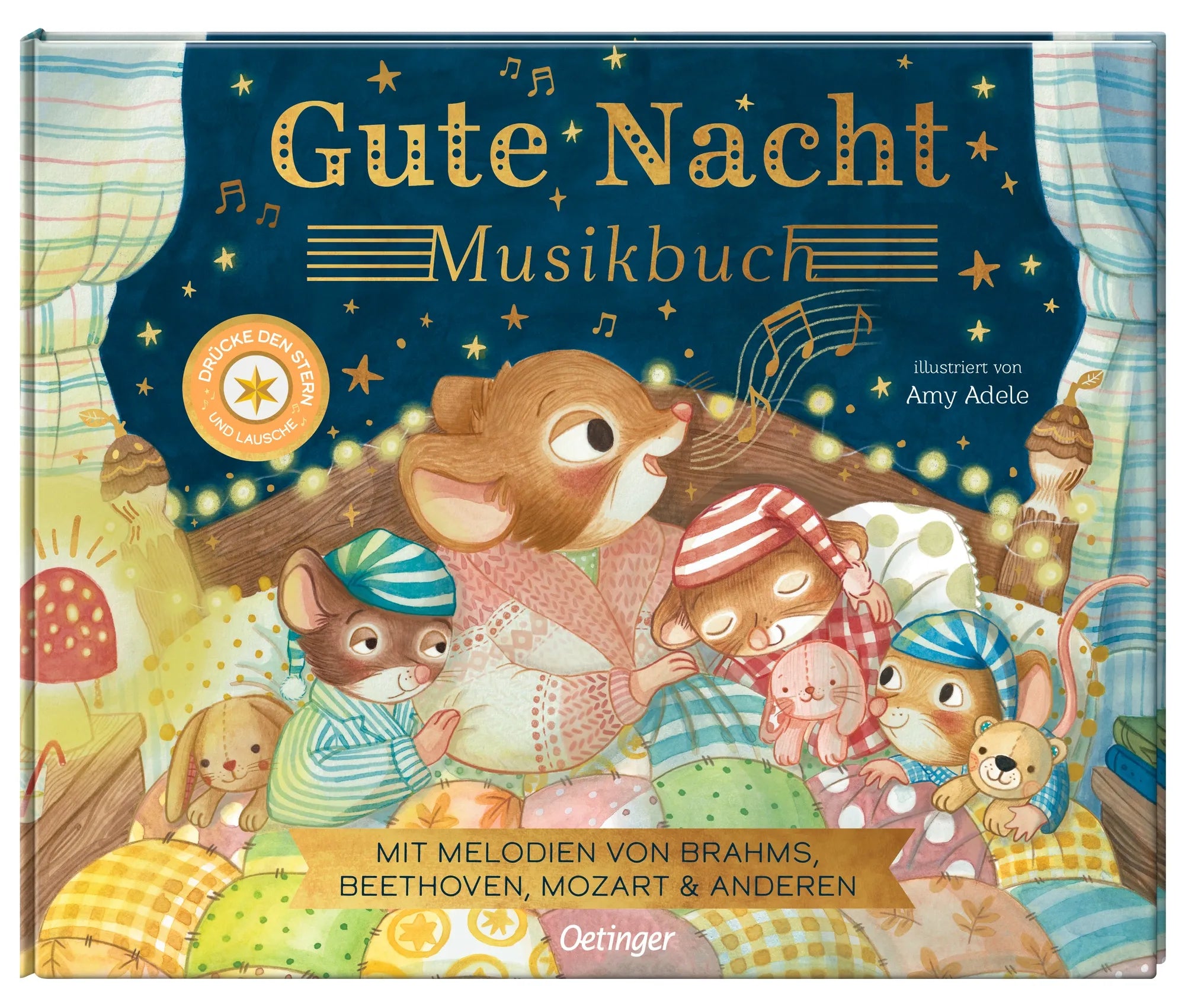 Detailansicht: Gute Nacht - Musikbuch (Hardcover)