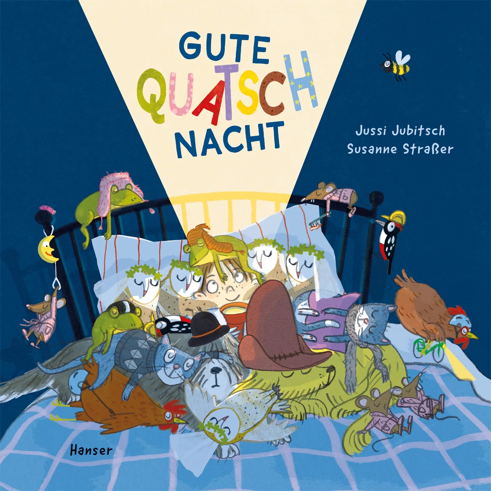 Buchcover von 'Gute-Quatsch-Nacht' - Gebundene Ausgabe von Jussi Jubitsch