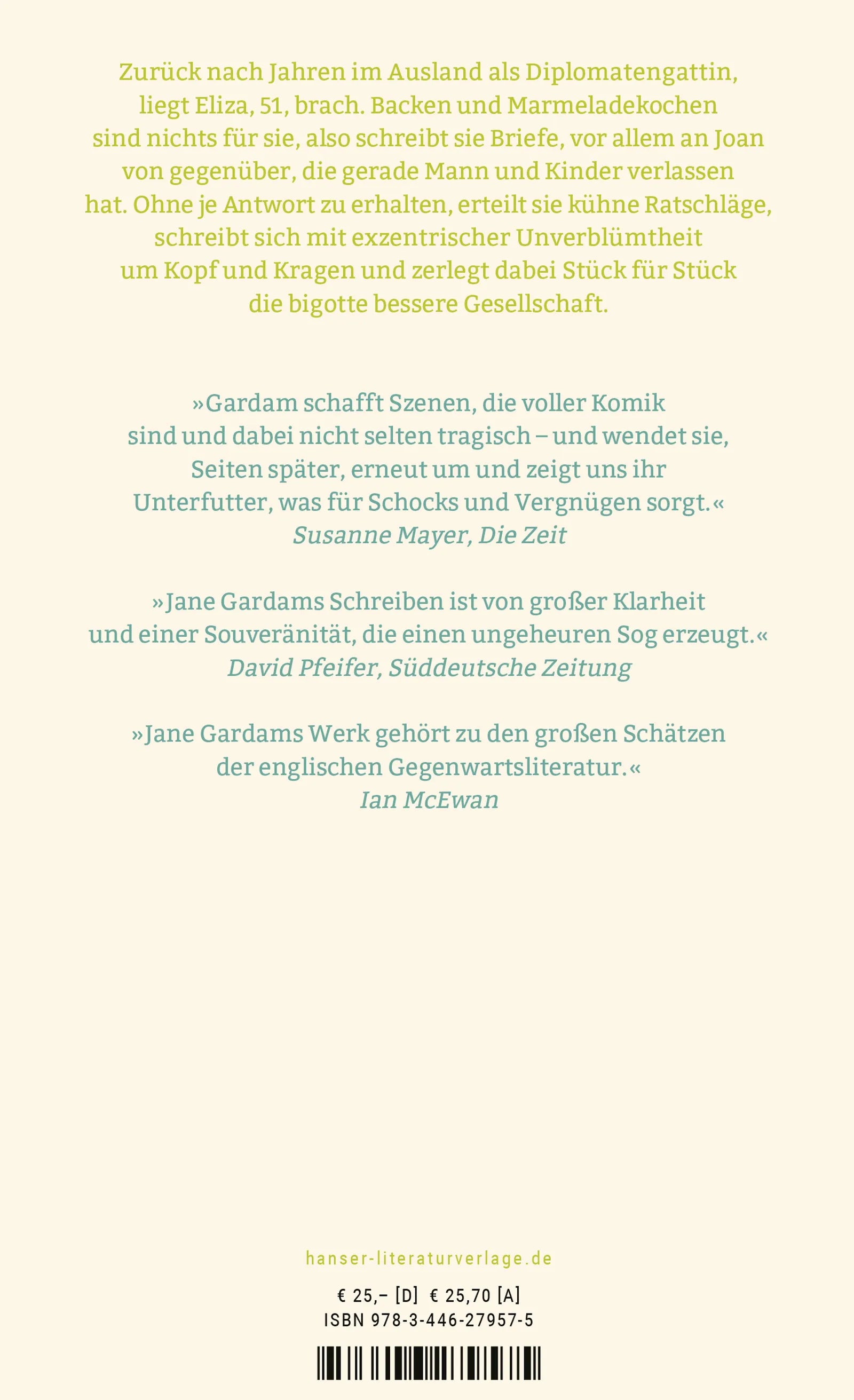 Jane Gardam - Gute Ratschläge