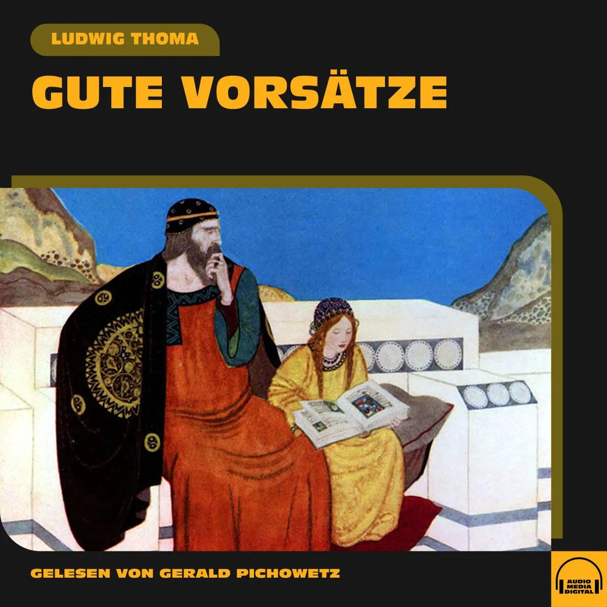 Cover: Gute Vorsätze (Hörbuch Download) von Ludwig Thoma
