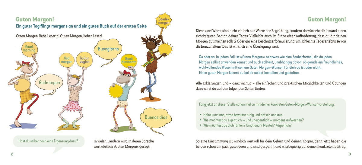 Detailansicht: Guten Morgen - Das kleine Überlebensbuch (Hardcover)