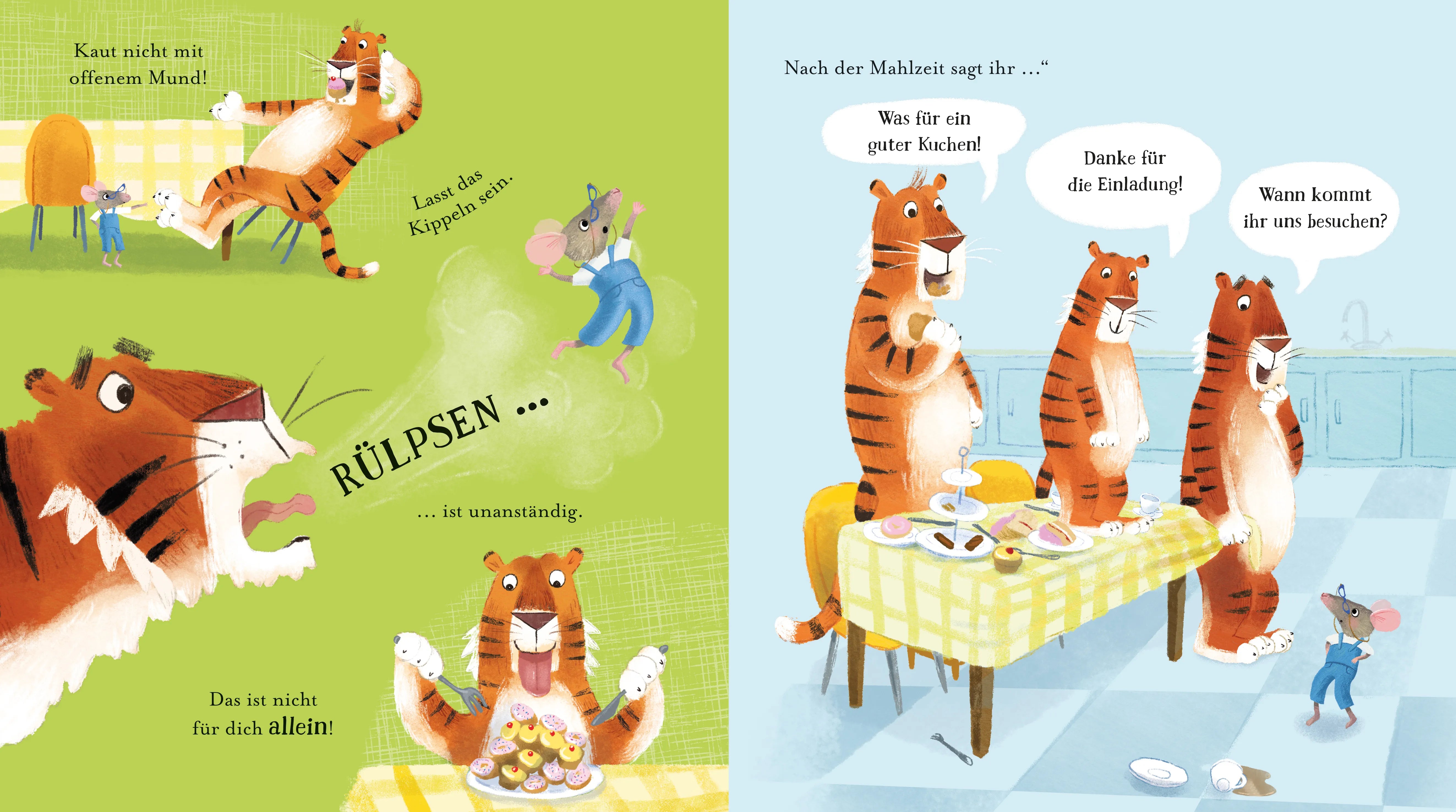 Zanna Davidson - Gutes Benehmen leicht gemacht: Tischmanieren für kleine Tiger
